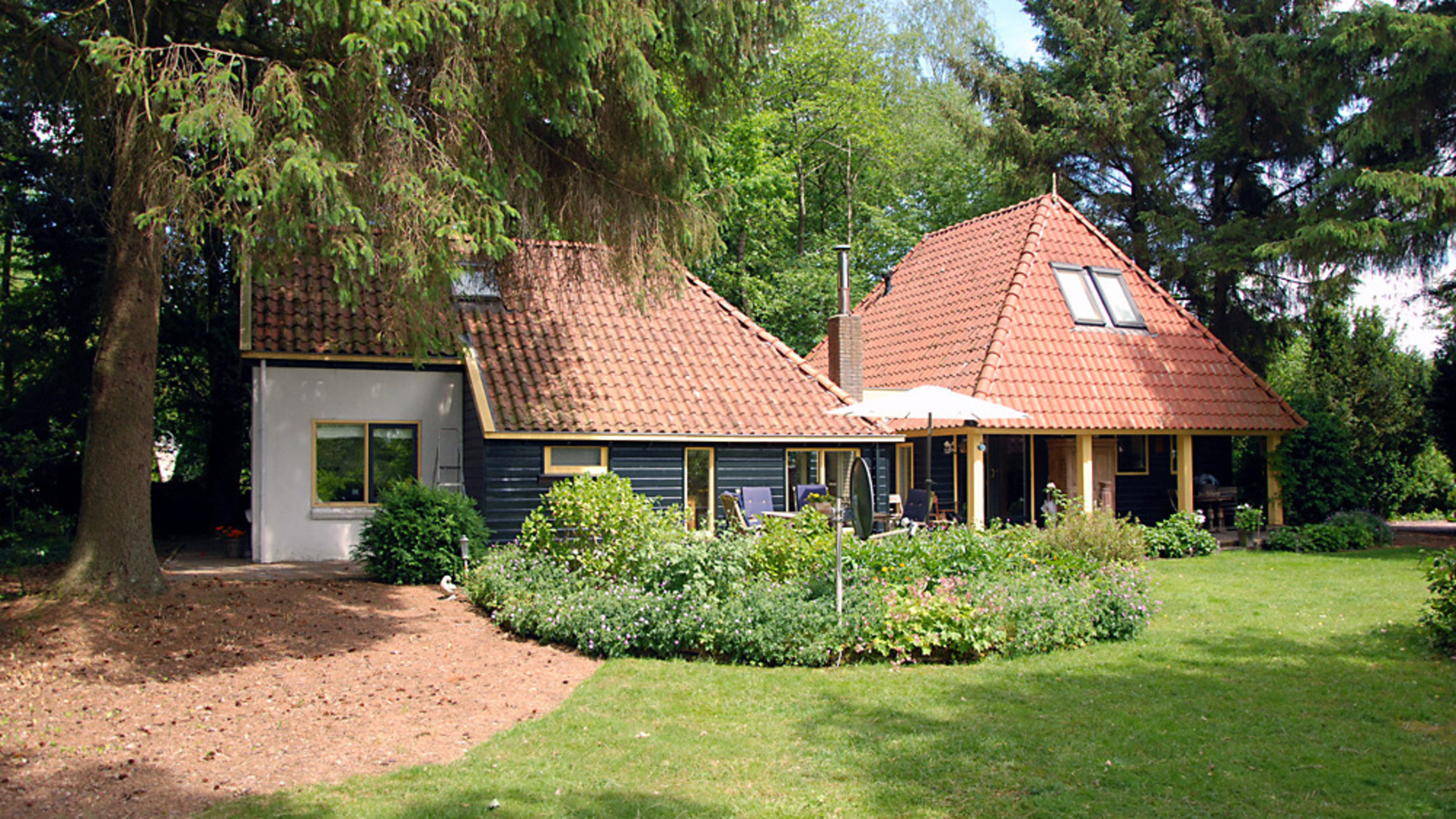 Midden in het groen