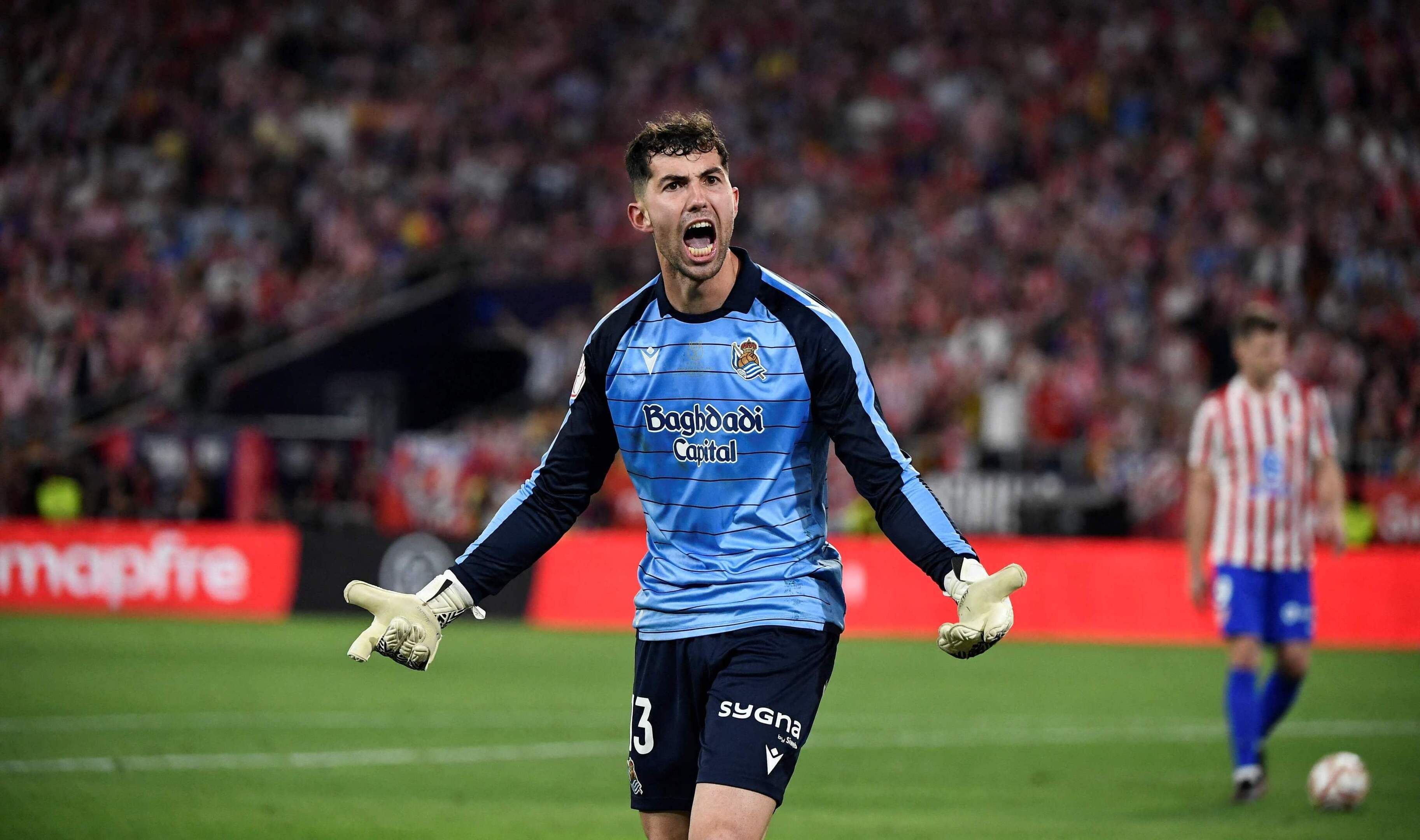 Real Sociedad scoort na 14 seconden, maar kraakt Atletico pas na penalty’s in finale Copa del Rey