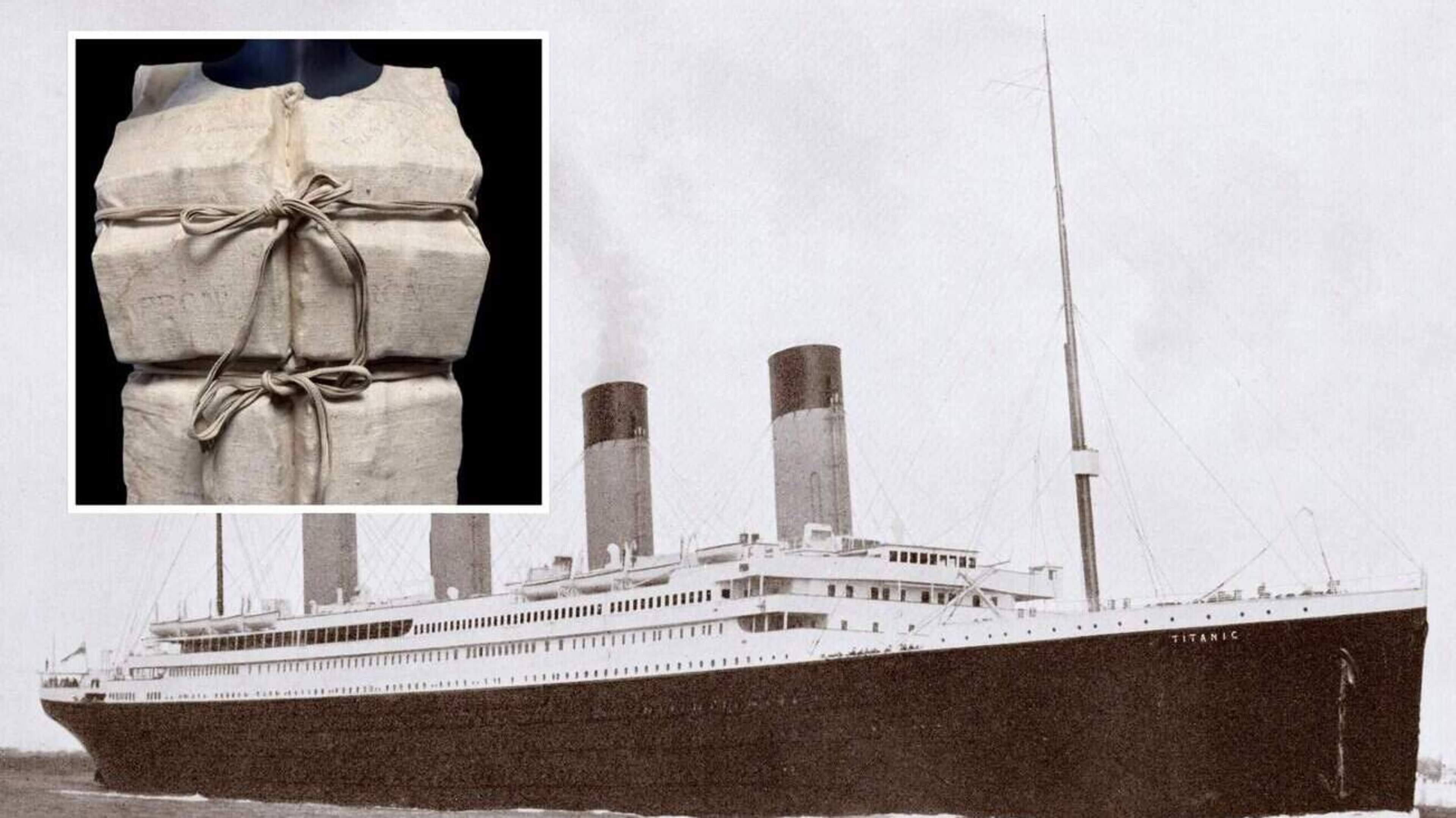 Reddingsvest gedragen door overlevende van Titanic-ramp voor gigantisch bedrag verkocht op veiling