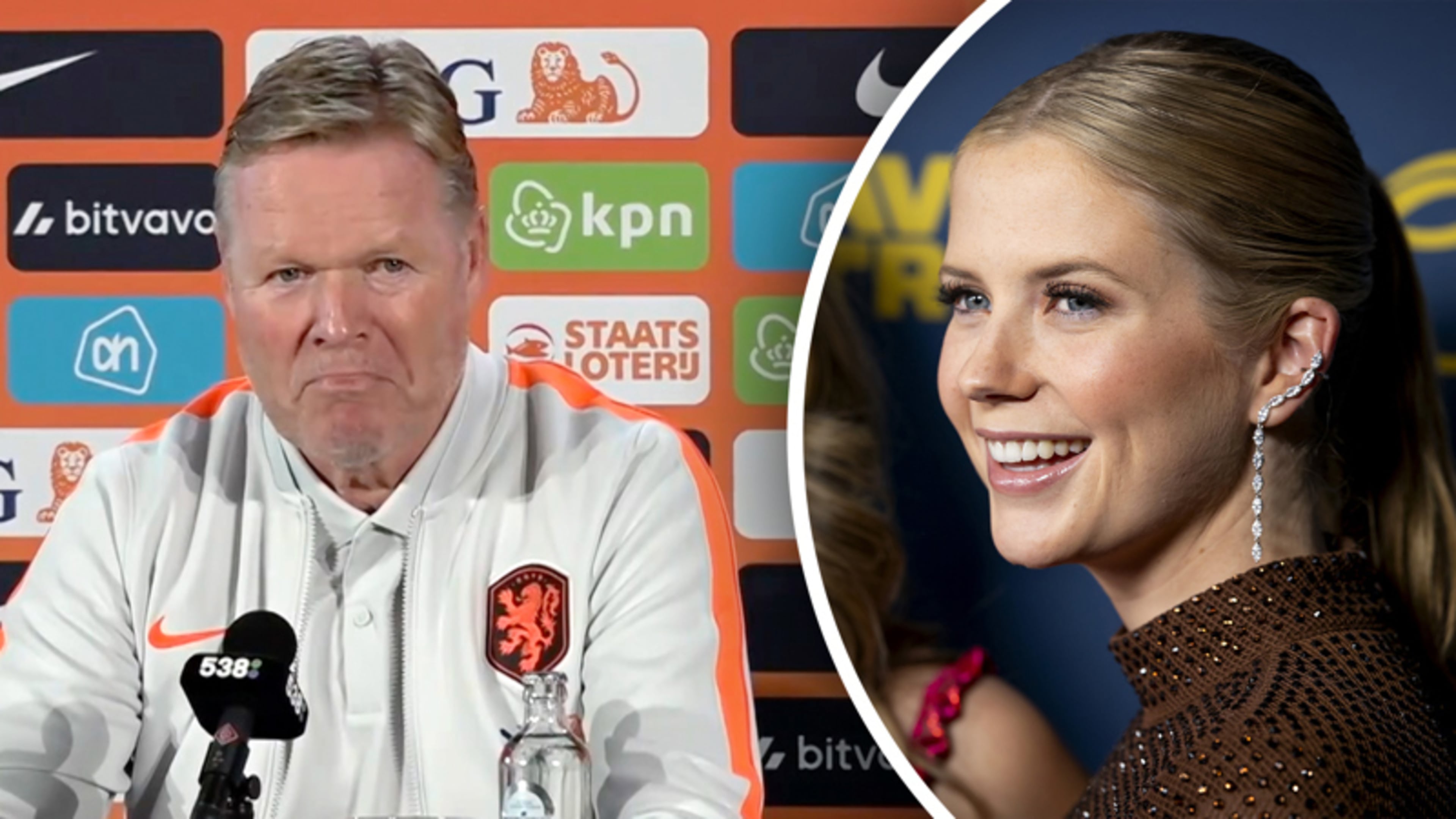 Ronald Koeman verbaasd na vraag Noa Vahle: ‘Hoe weet jij dat?!’