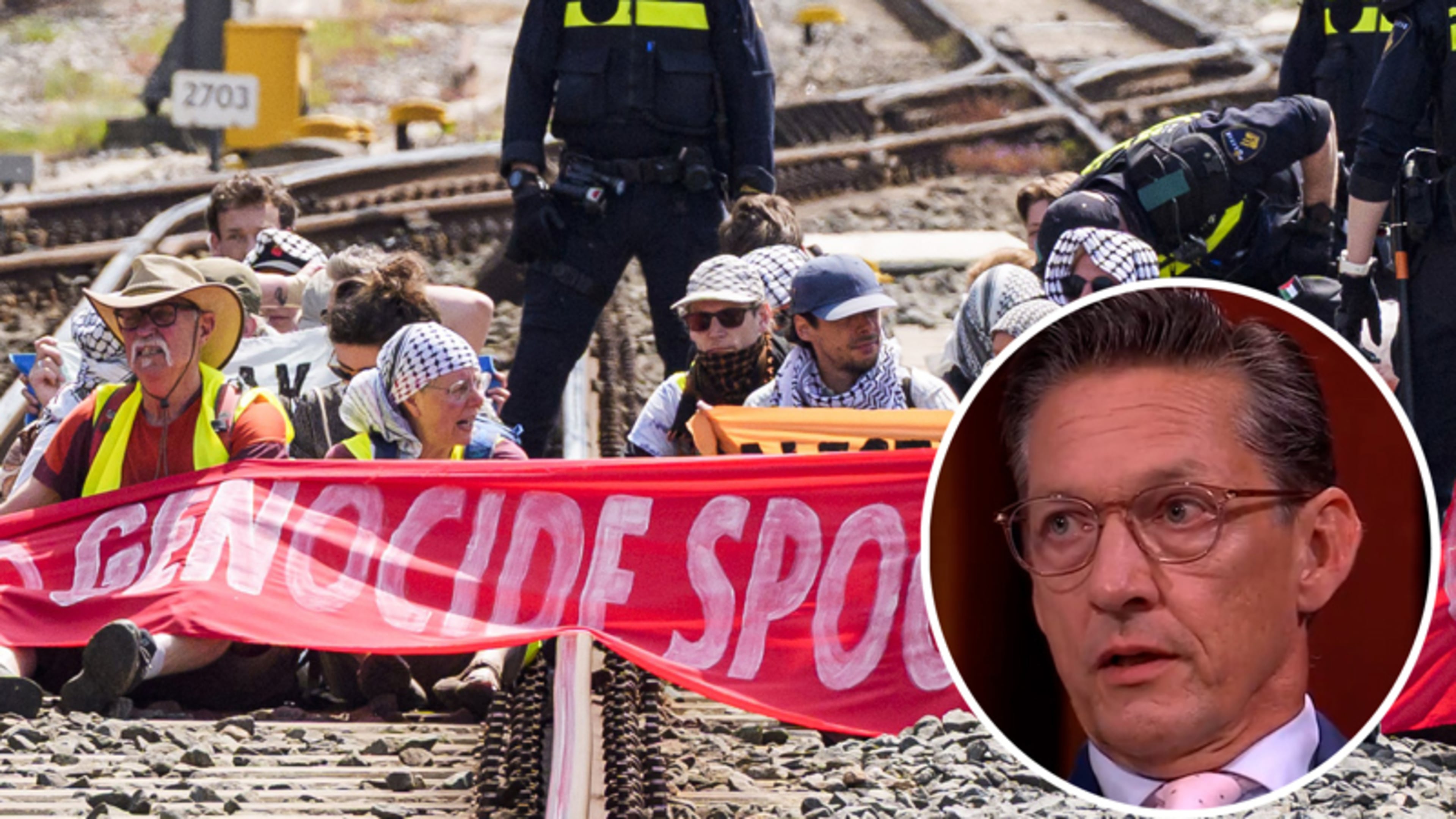 Joost Eerdmans haalt uit naar demonstranten: ‘Heel Nederland denkt: lazer op!’