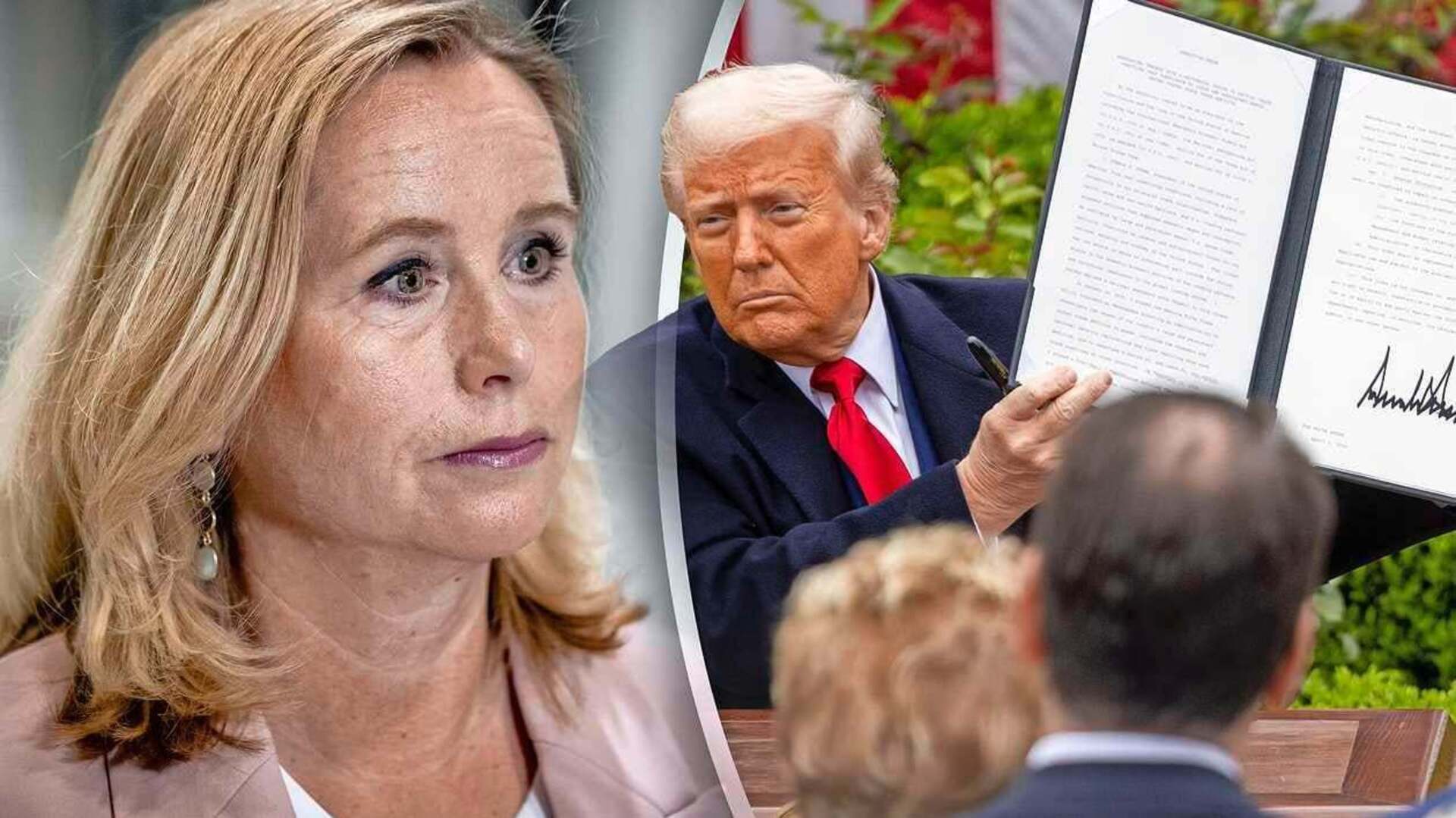 Geschokte reacties uit kabinet en Kamer na heffingen Trump: ’Waarom ...