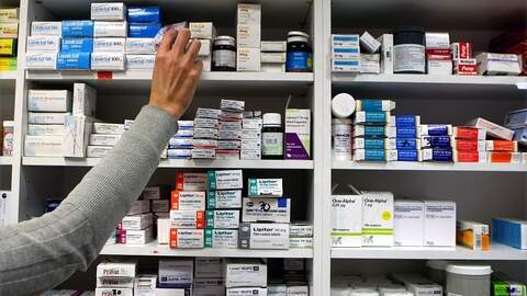 EMBARGOED TO 0001 TUESDAY JULY 8 File photo dated 16/11/09 of a pharmacist stocking shelves at a chemist. Persistent and widespread medicine shortages are putting patients at risk, MPs and Lords have warned. Issue date: Tuesday July 8, 2025.