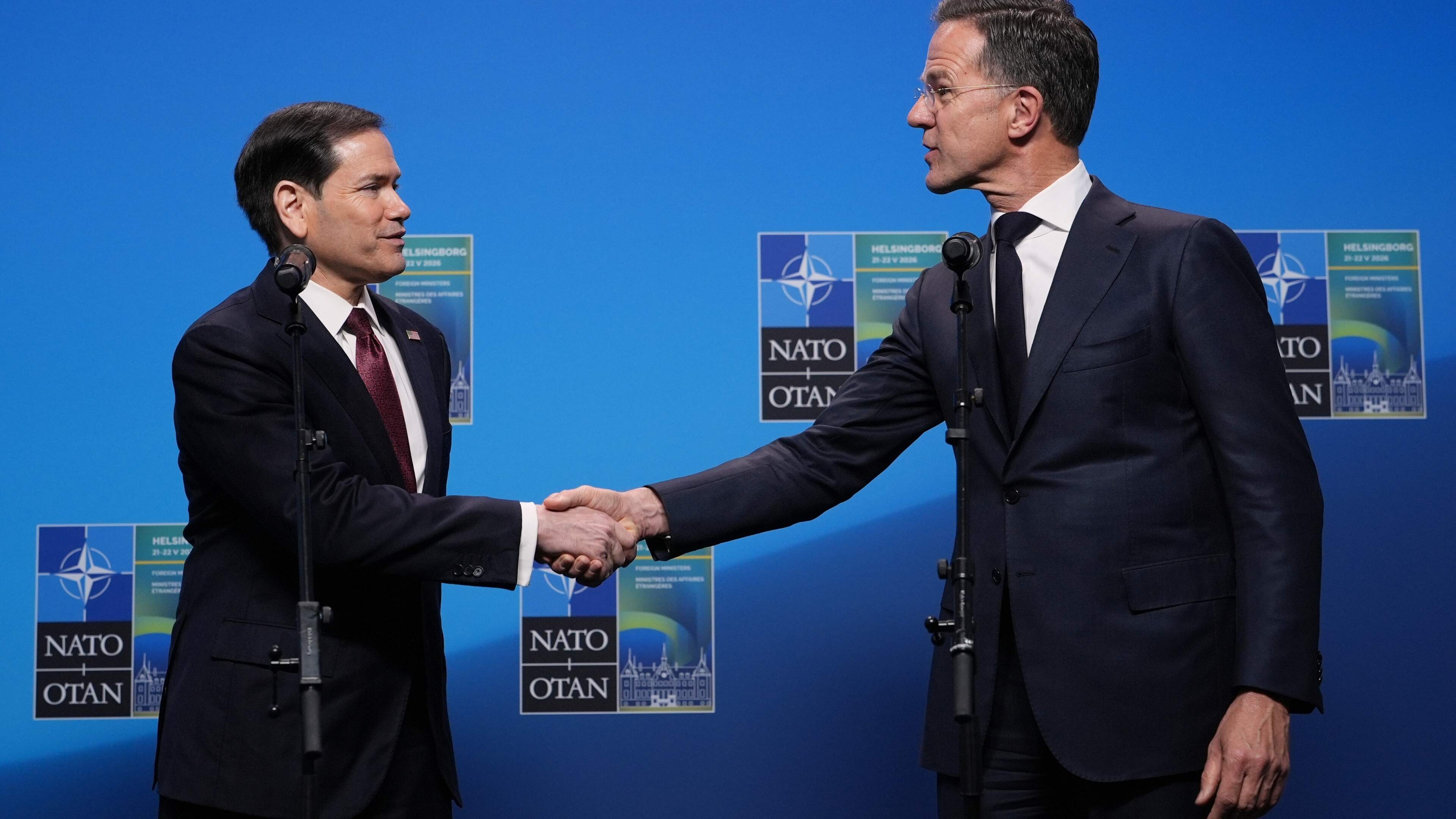 Marco Rubio waarschuwt Europa voor teleurgestelde Trump: ’Ik ga geen tijdlijn geven voor terugtrekken Amerikaanse strijdkrachten’