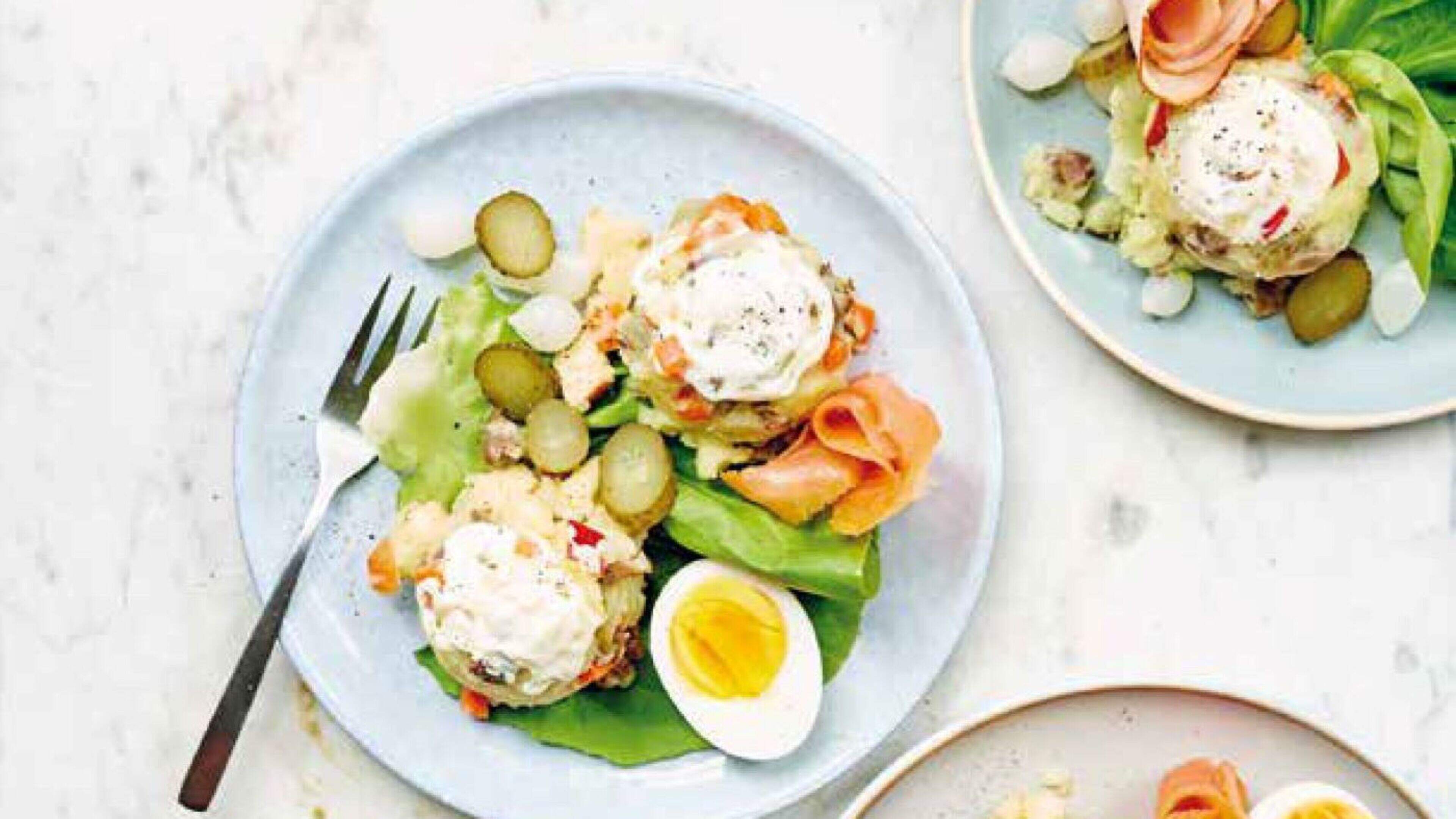 Lenterecept voor huzarensalade: ’Geef de smaken minstens een uur de tijd om in te trekken’
