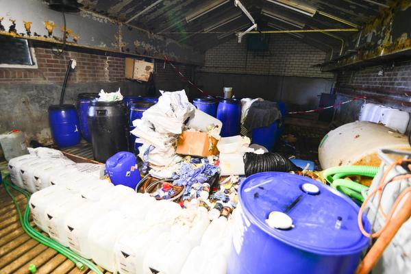 Nog meer arrestaties na vondst drugslab Haler