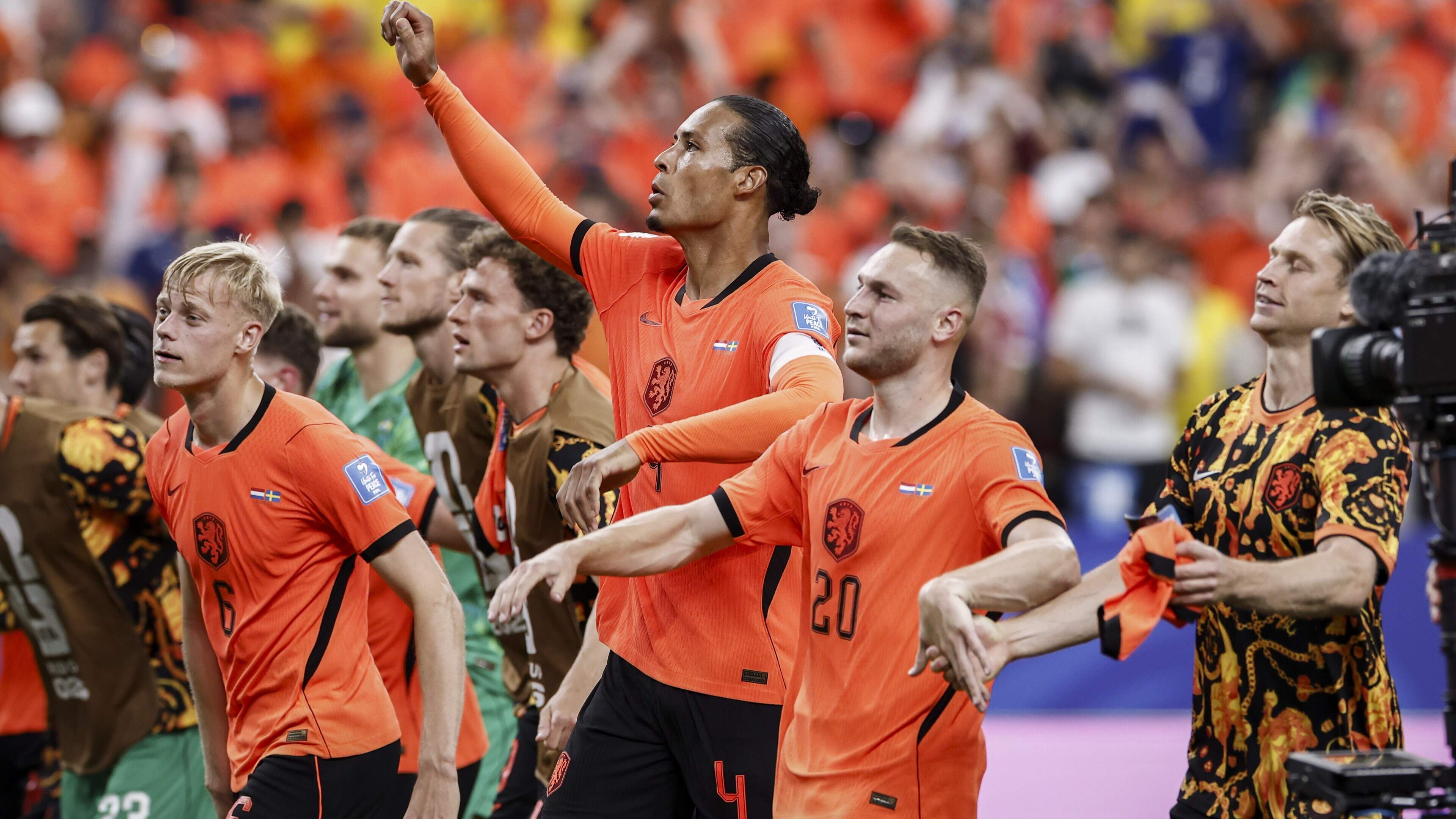 Virgil van Dijk na vijfklapper tegen Zweden: ’Dit geeft een positief gevoel aan iedereen’