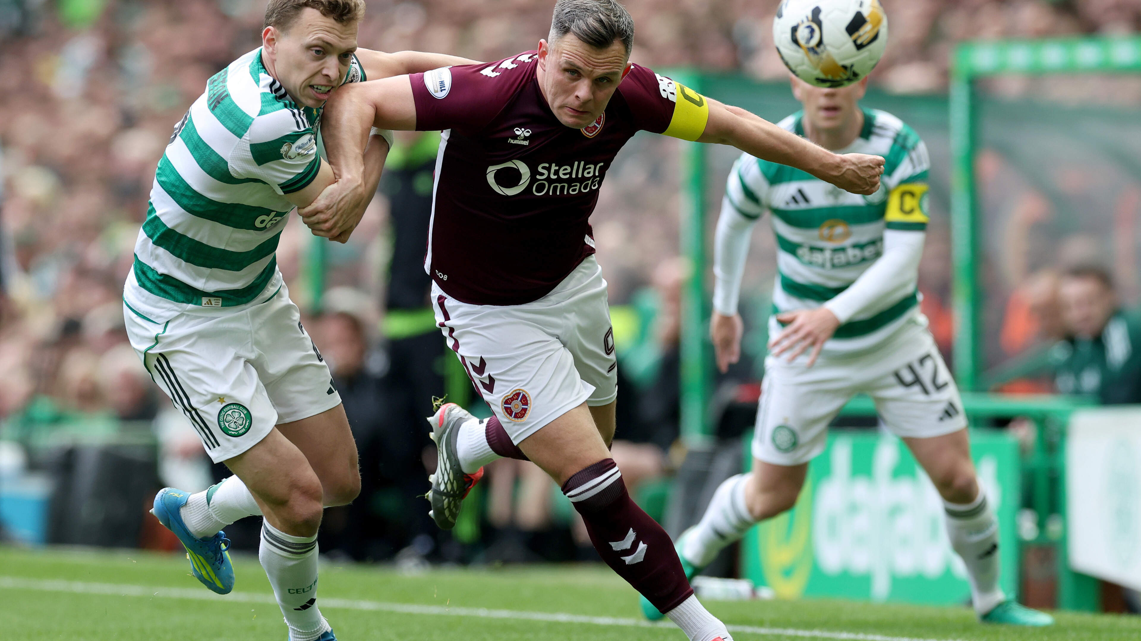 Voetbalsprookje van Hearts krijgt dramatisch einde: Celtic maakt vlak voor tijd de winnende en is opnieuw kampioen