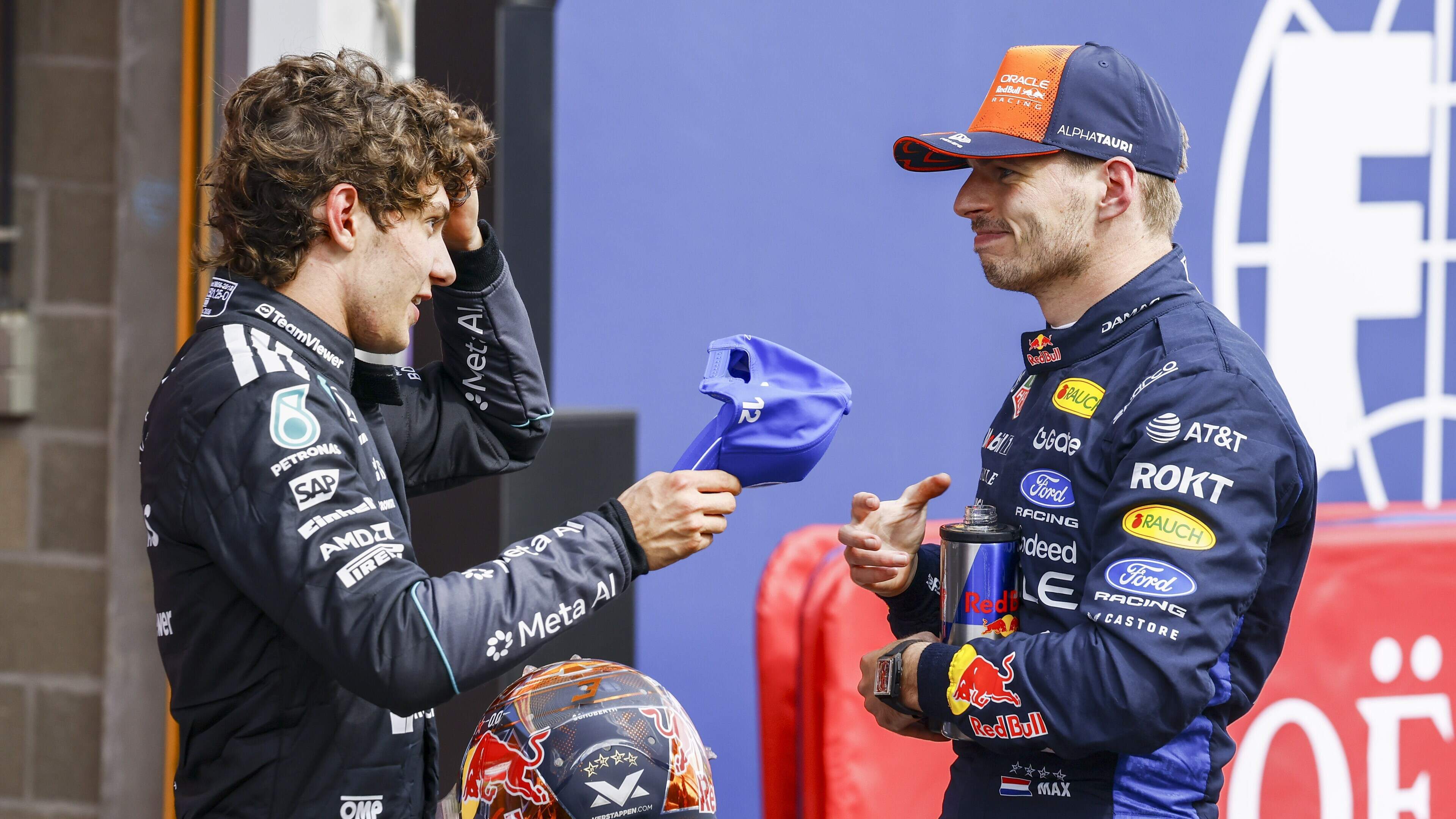 Max Verstappen tevreden met podiumplek: ’En dan had ik daarmee ook wat pech’