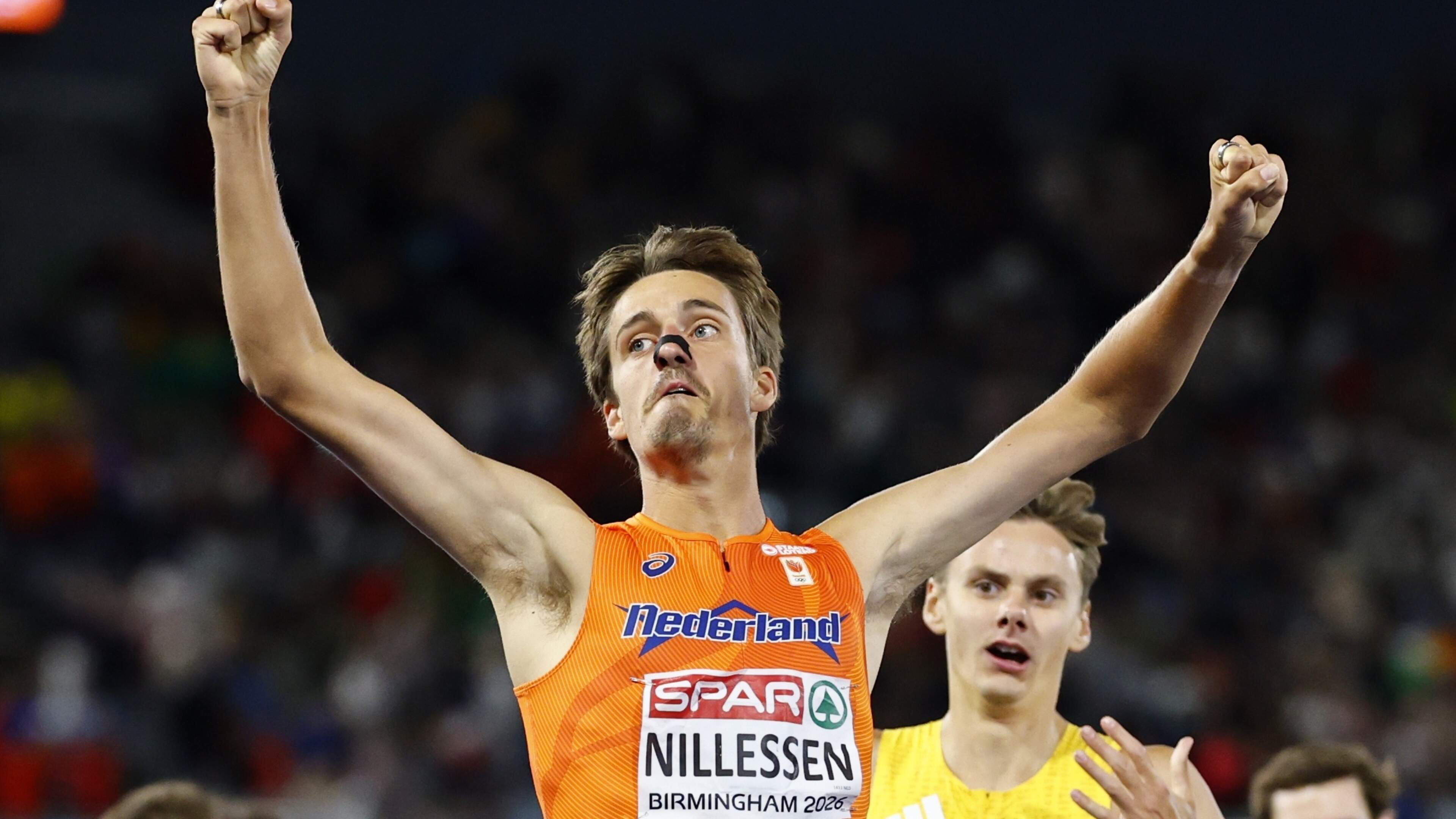 Ex-voetballer Stefan Nillessen in vier jaar naar spectaculair Europees atletiekgoud: ’Dan ruik je bloed’