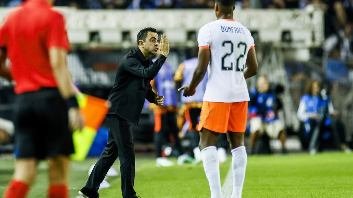 Xavi Hernandez takes full blame for Netherlands' start against Greece