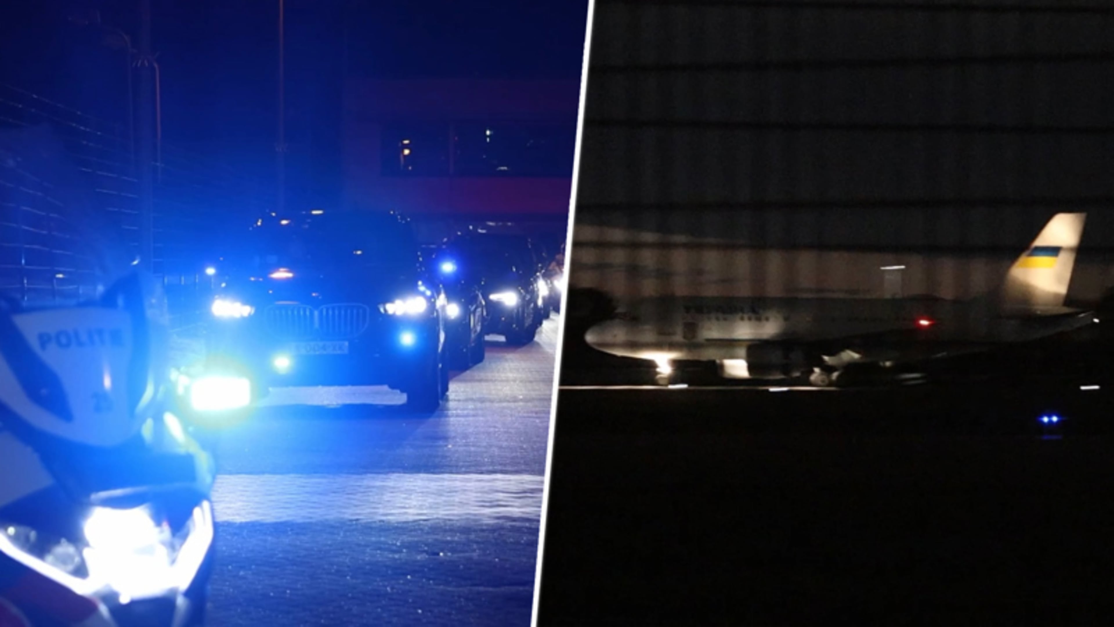 Zelenski komt aan op zwaarbeveiligd Rotterdam The Hague Airport