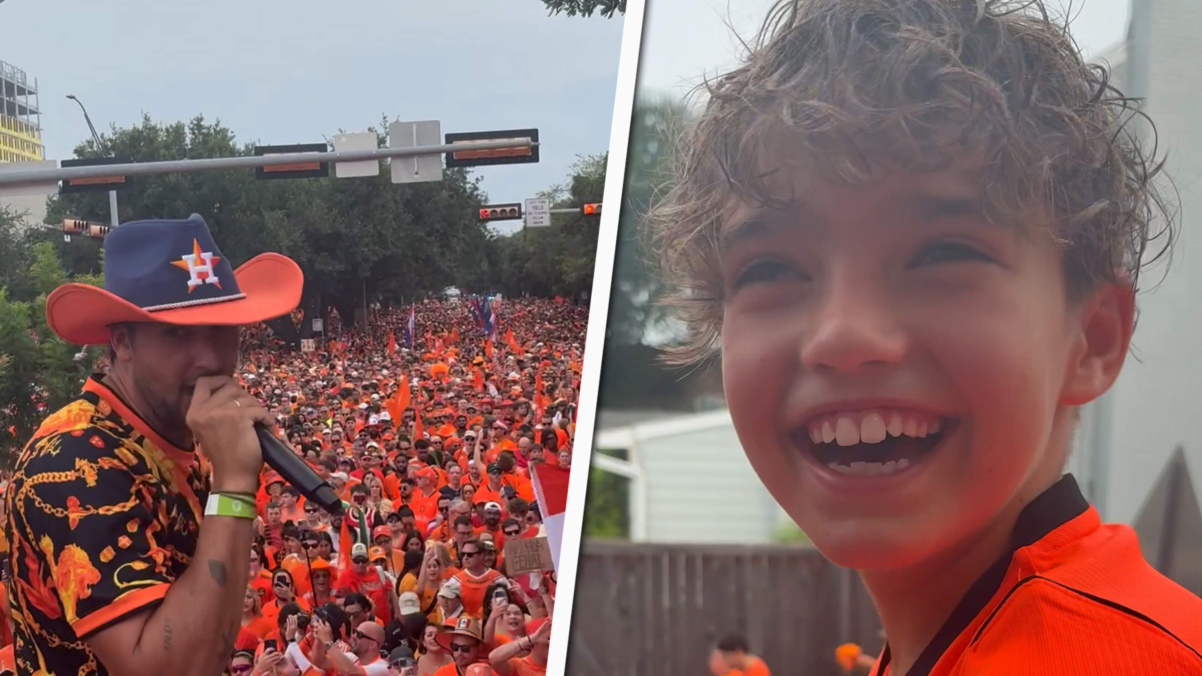 Xess Xava geniet in Oranjemars: ‘Echt veel mensen!’