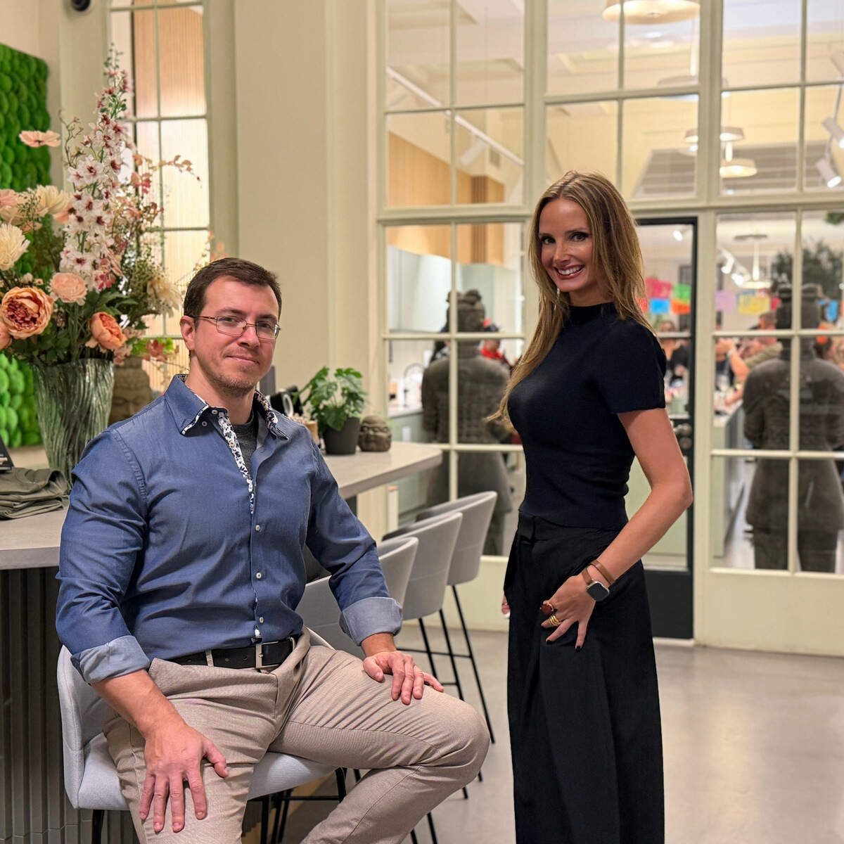 Anton Zhelyazkov (links) en Angelique Schouten, de oprichters van 10x.