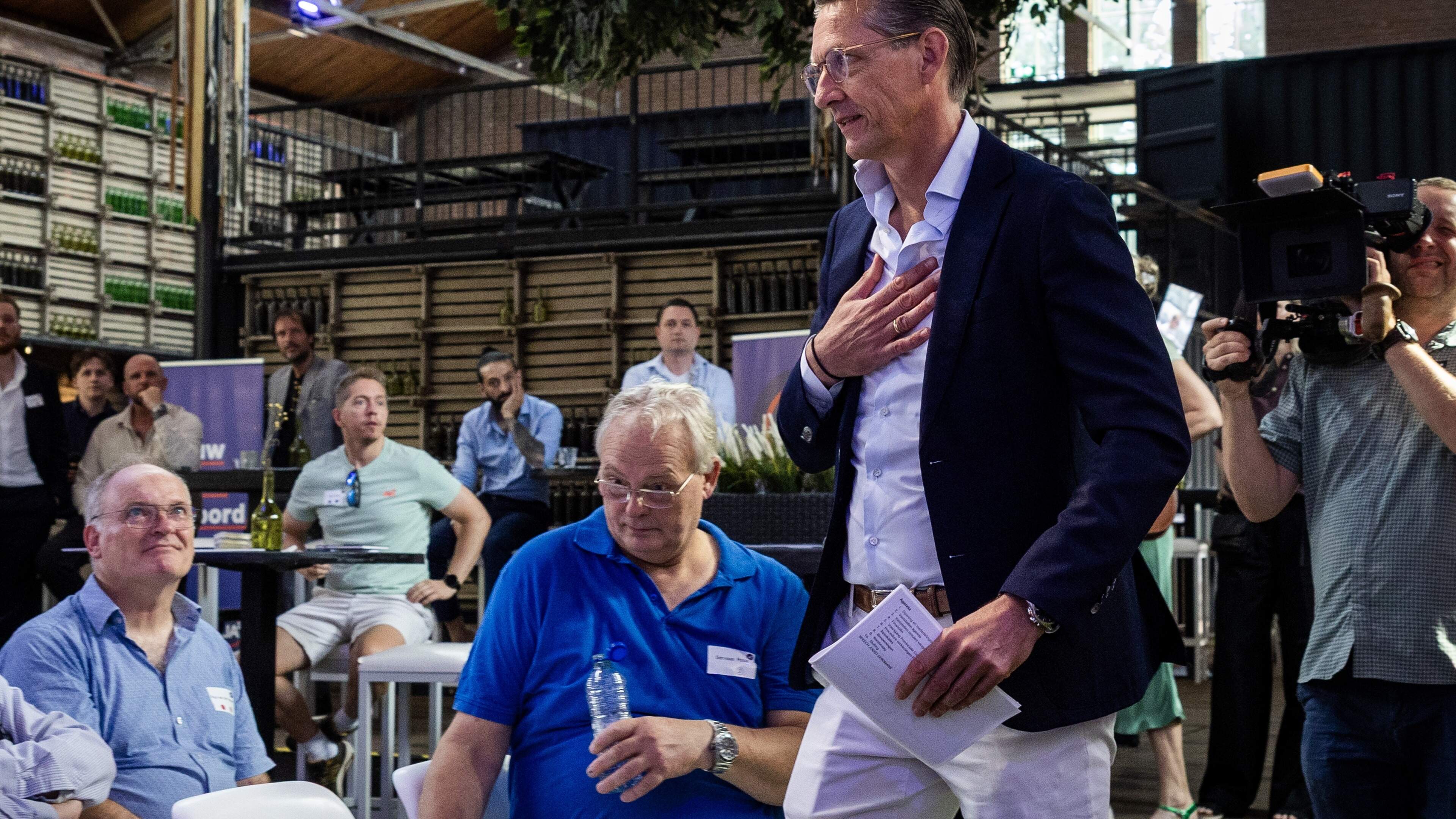 Joost Eerdmans tegen coalitie over samenwerken met JA21: ’Het is graag of niet’