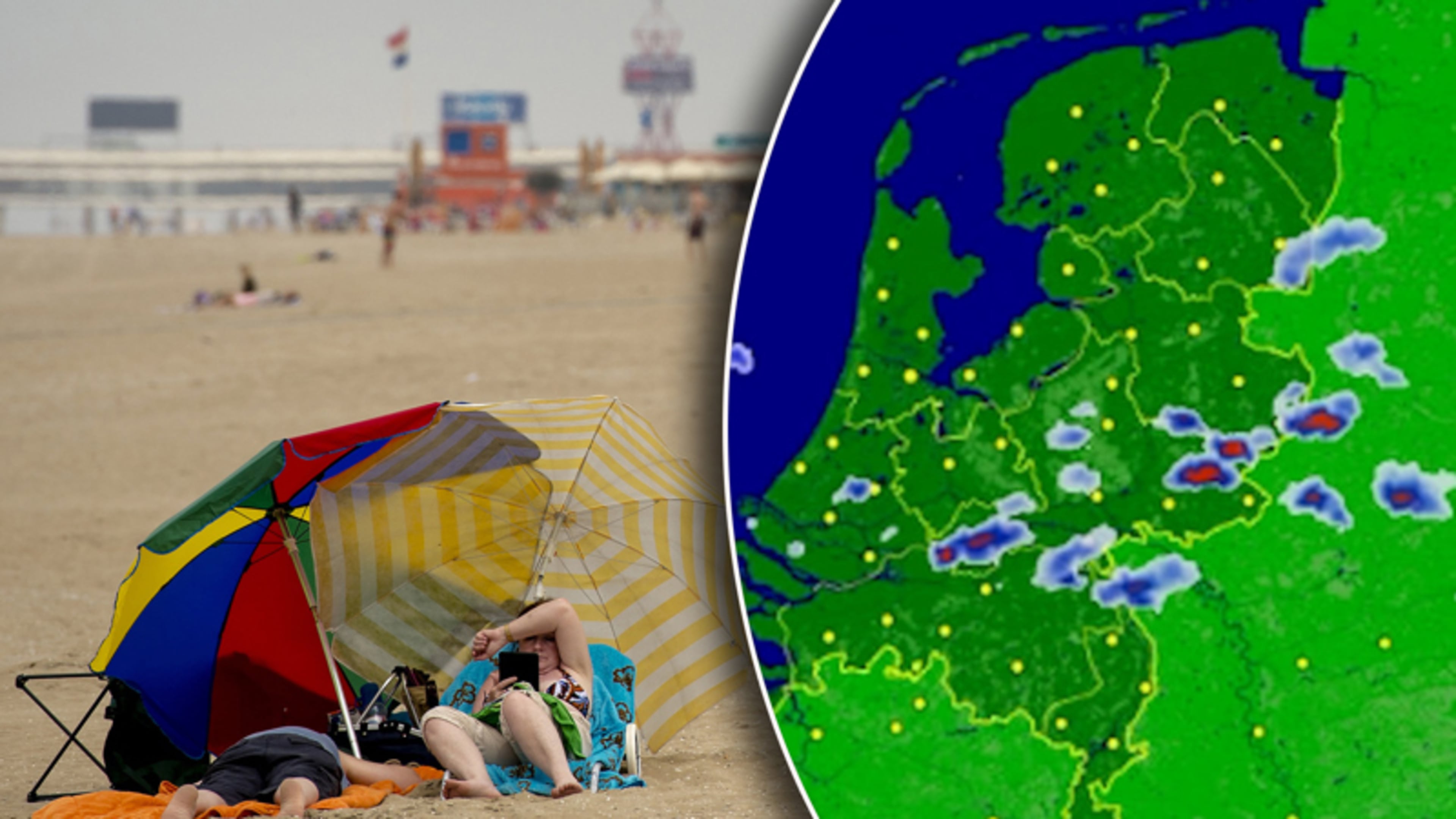Wisselvallig weer op komst: buien maar ook zon en 28 graden