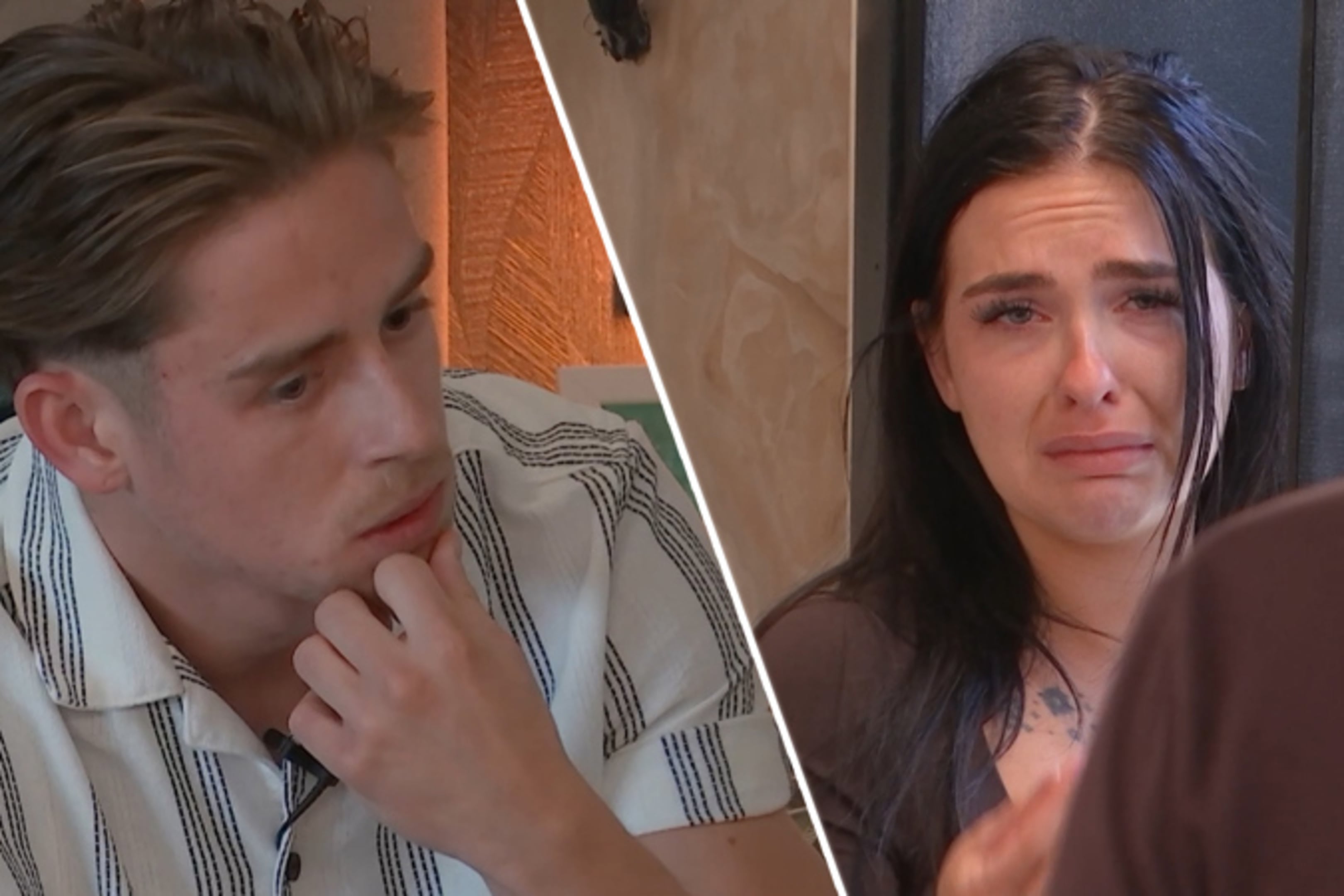 Roxy in tranen na confrontatie met Robert: ‘Ik snap het echt niet’