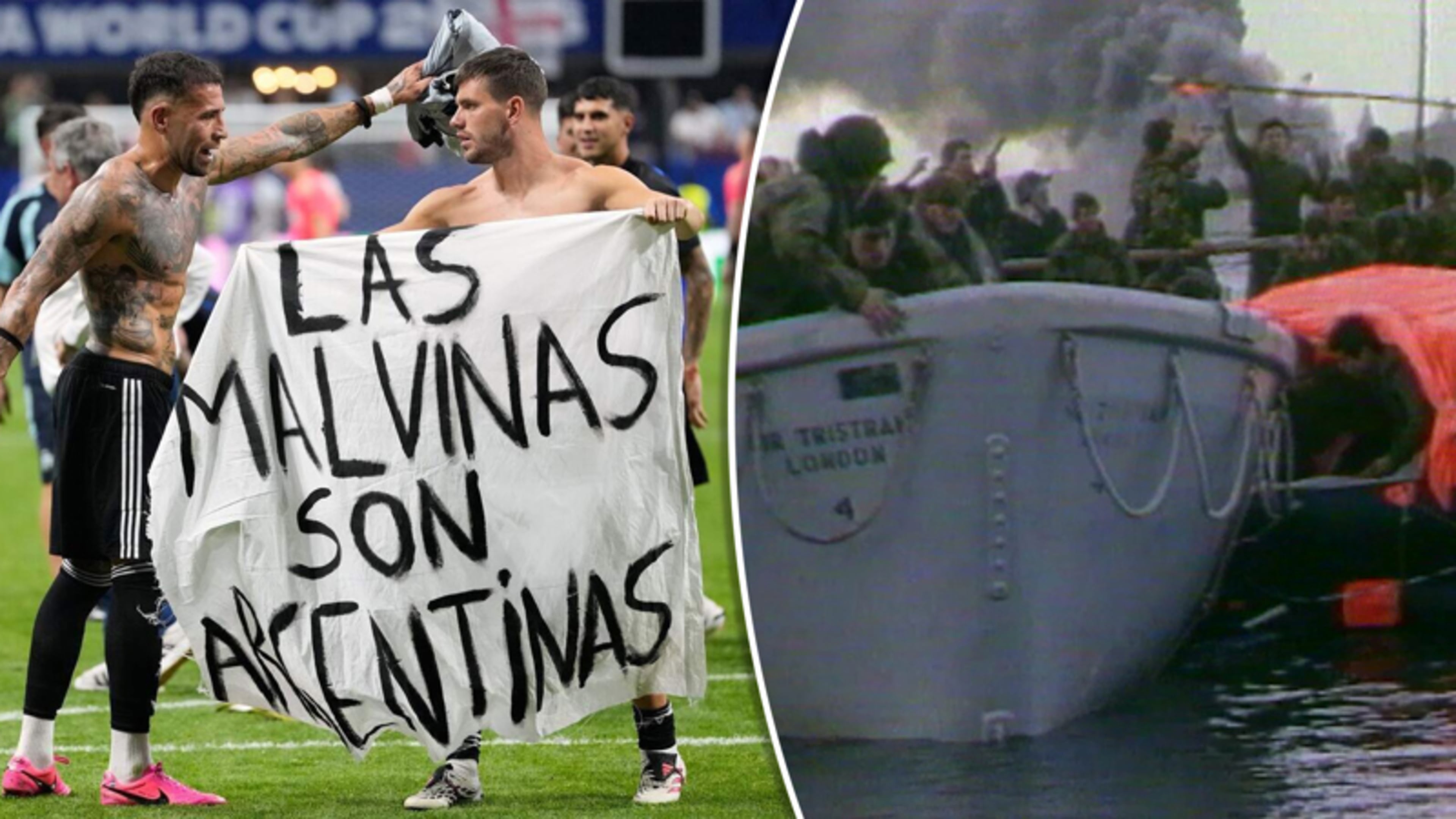 Dit conflict van 44 jaar geleden speelde mee tijdens Engeland - Argentinië