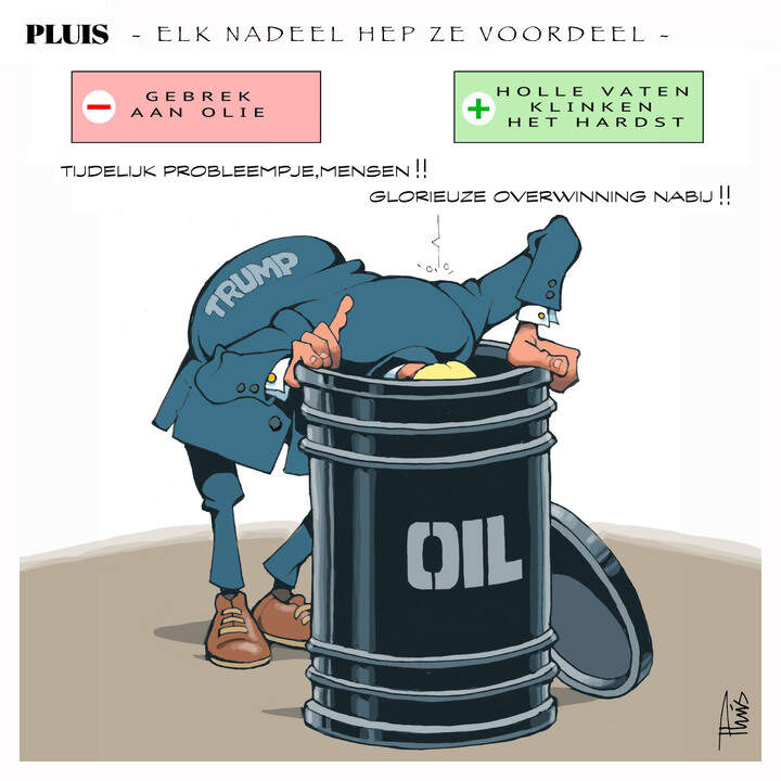 Bekijk hier alle cartoons van tekenaar Pluis | De Telegraaf
