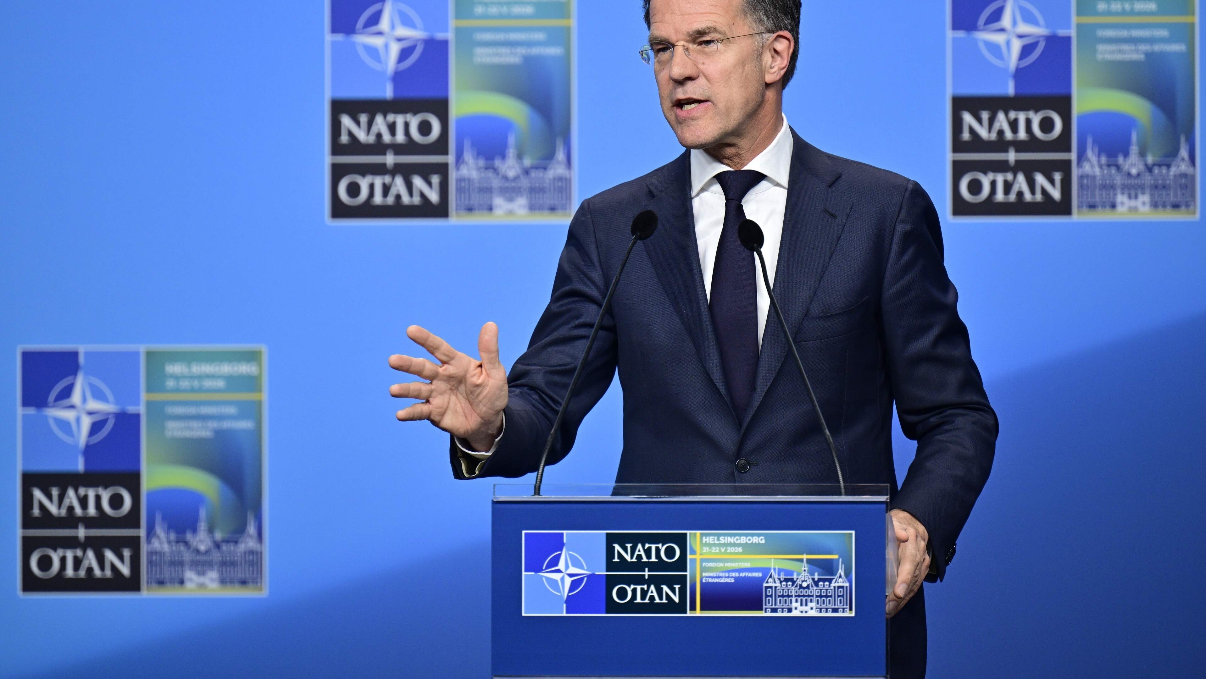 LIVE | Mark Rutte hoopt dat militaire steun aan Oekraïne eerlijker wordt verdeeld onder NAVO-landen