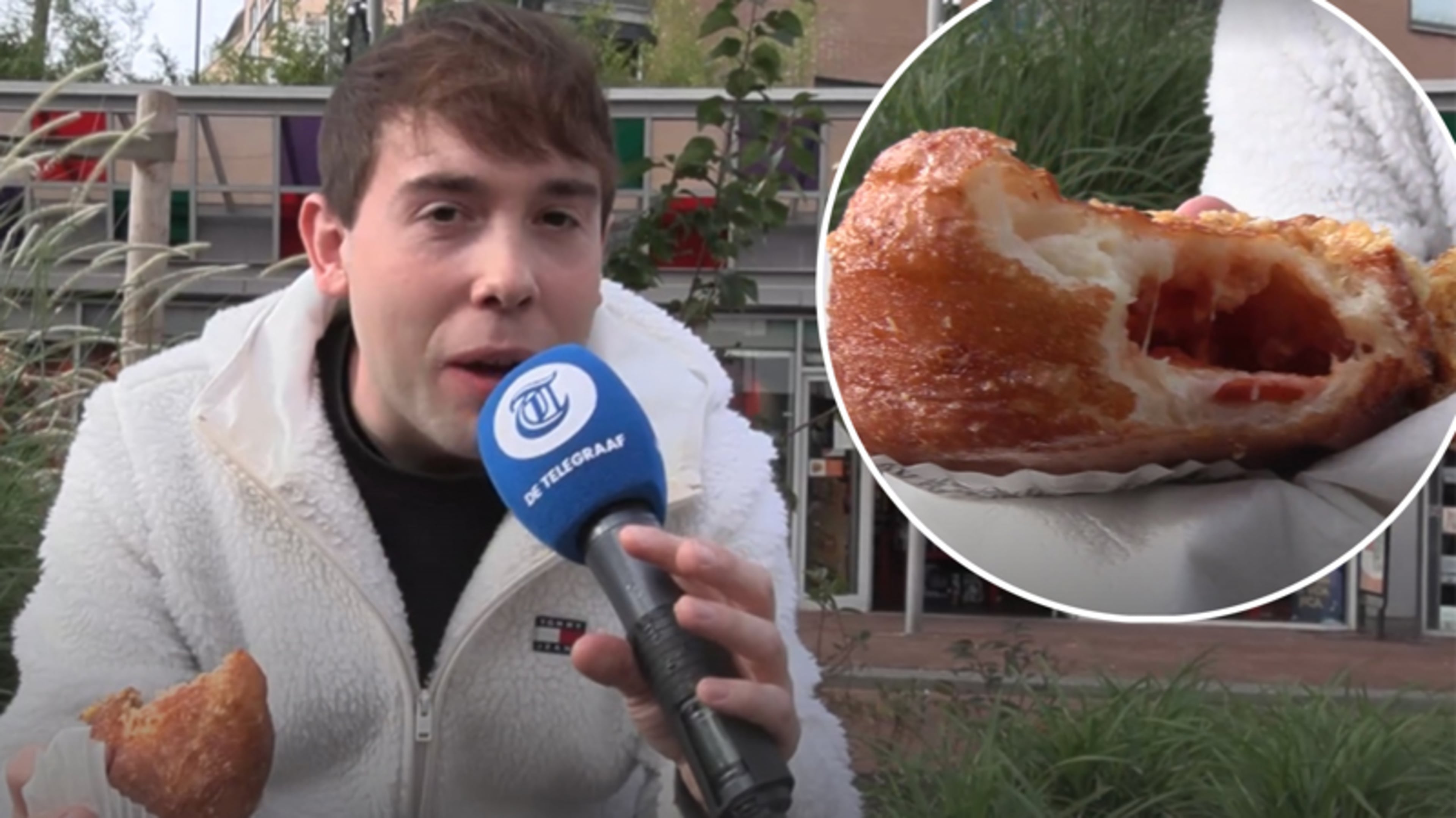 Pizza-oliebol getest: ’Die plakken salami zag ik niet aankomen’
