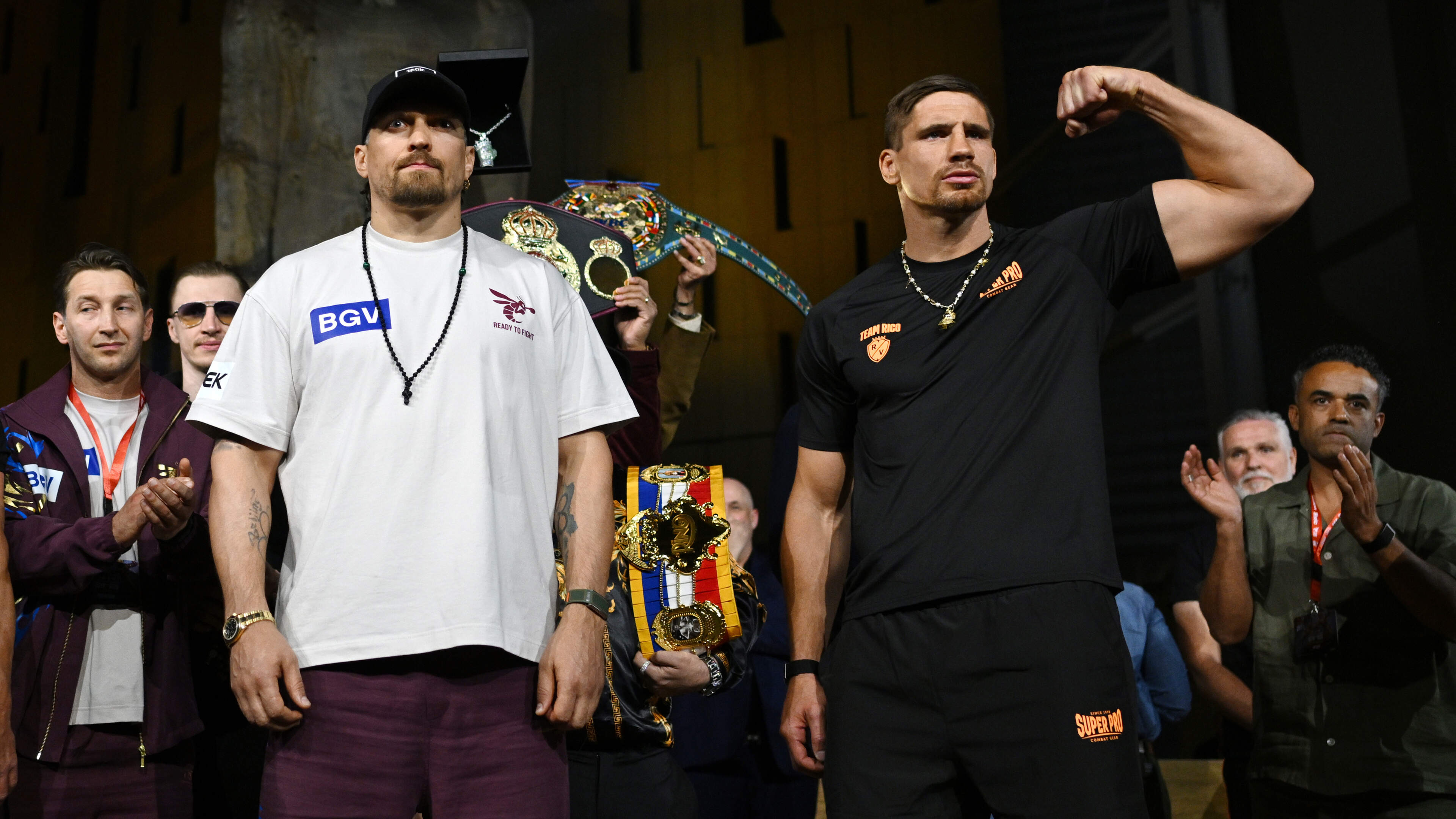 LIVE: aftellen naar historisch gevecht tussen Rico Verhoeven en Oleksandr Usyk