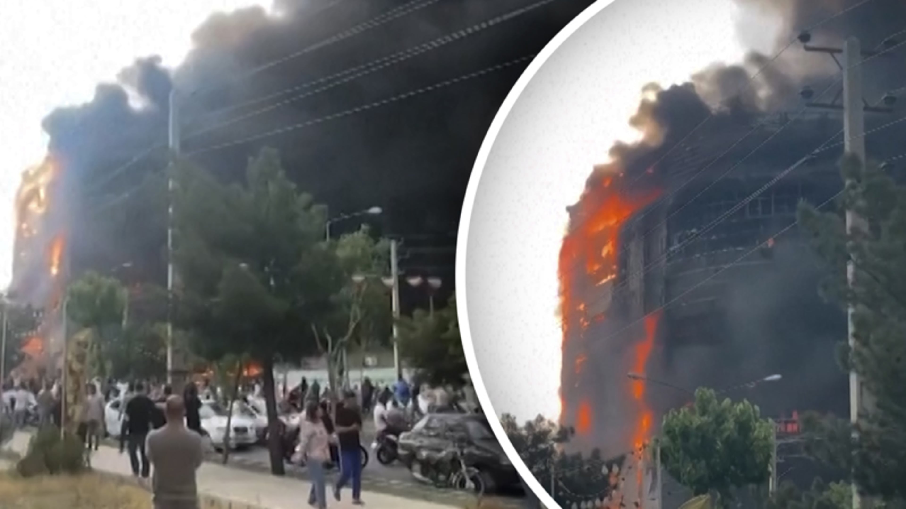 Acht doden bij brand in winkelcentrum in Iran