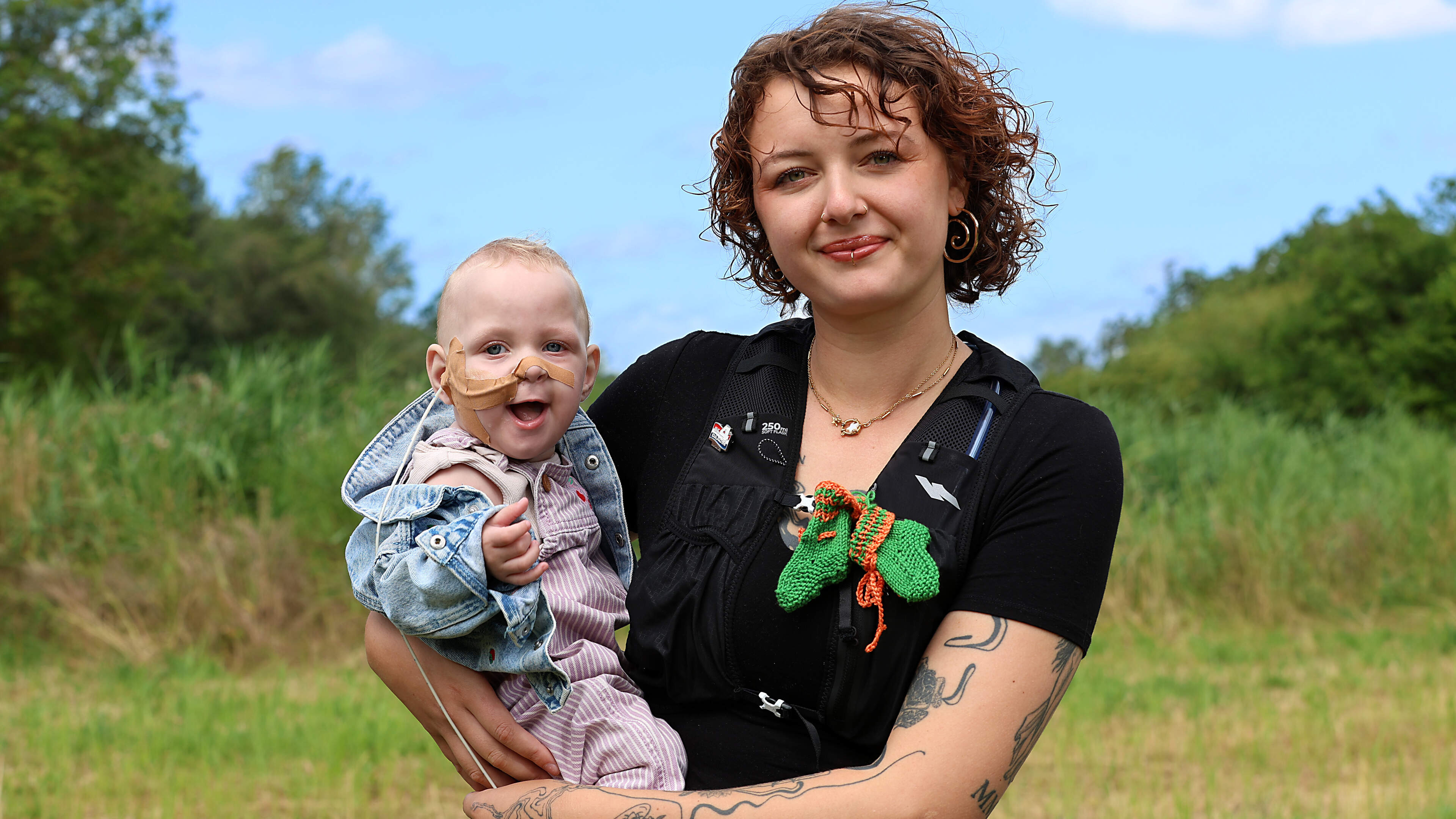 Alicia (22) loopt de Nijmeegse Vierdaagse voor haar dochter, die met 26 weken werd geboren: ’Overlevingskans was heel klein’