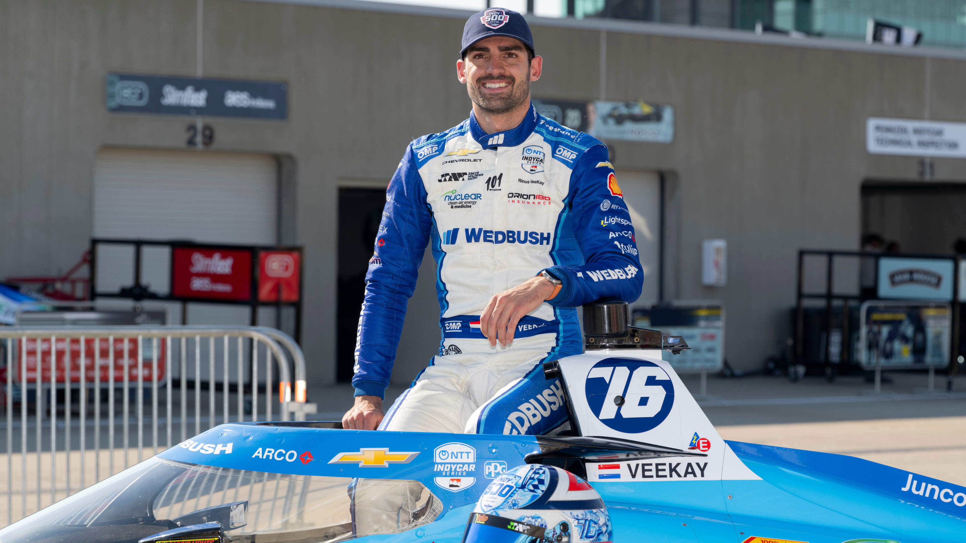 Rinus van Kalmthout set for seventh Indy 500: 'I know everyone is impressed by me'