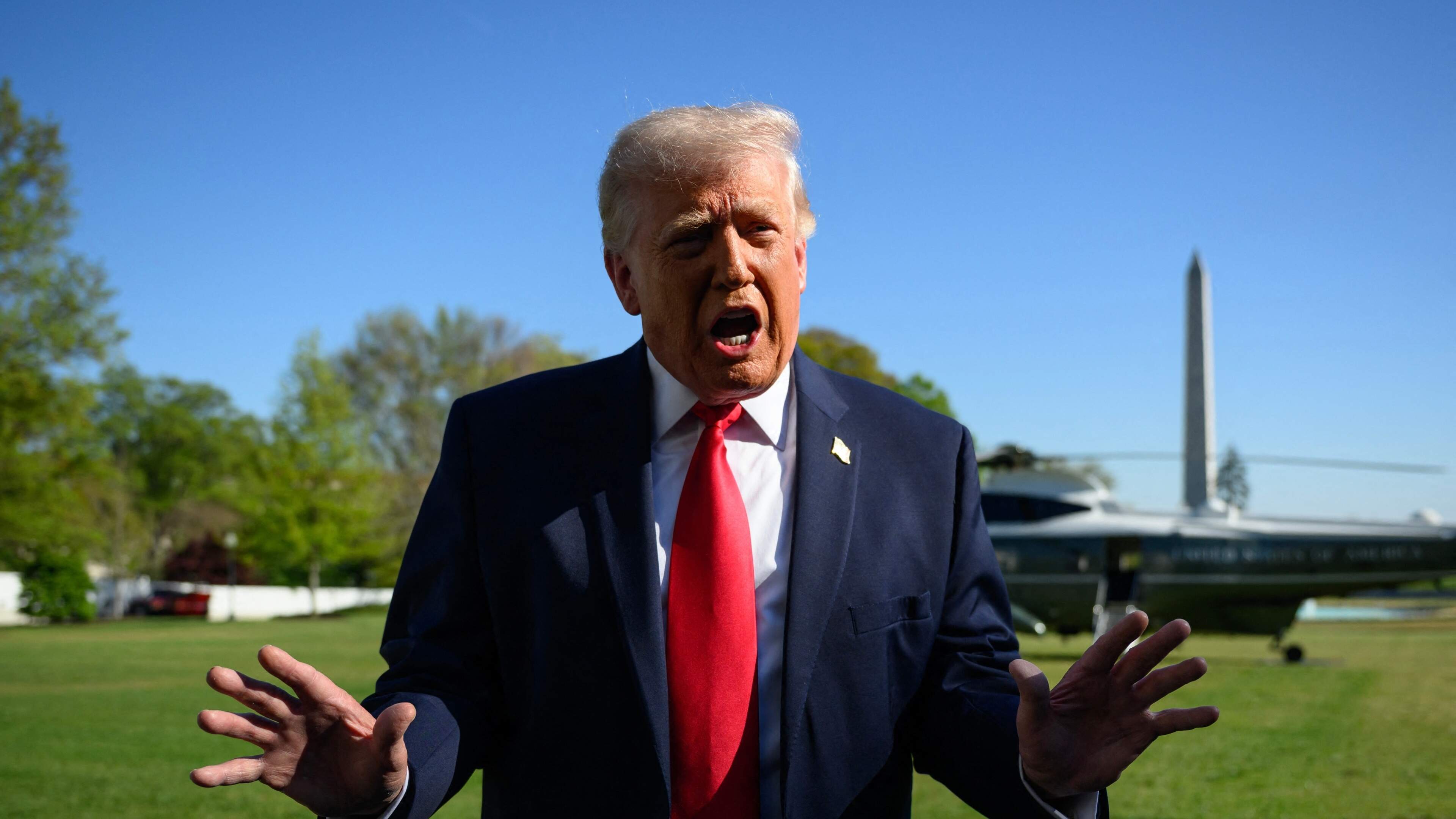 LIVE | Trump: ’Amerikaanse marine gaat Straat van Hormuz blokkeren’