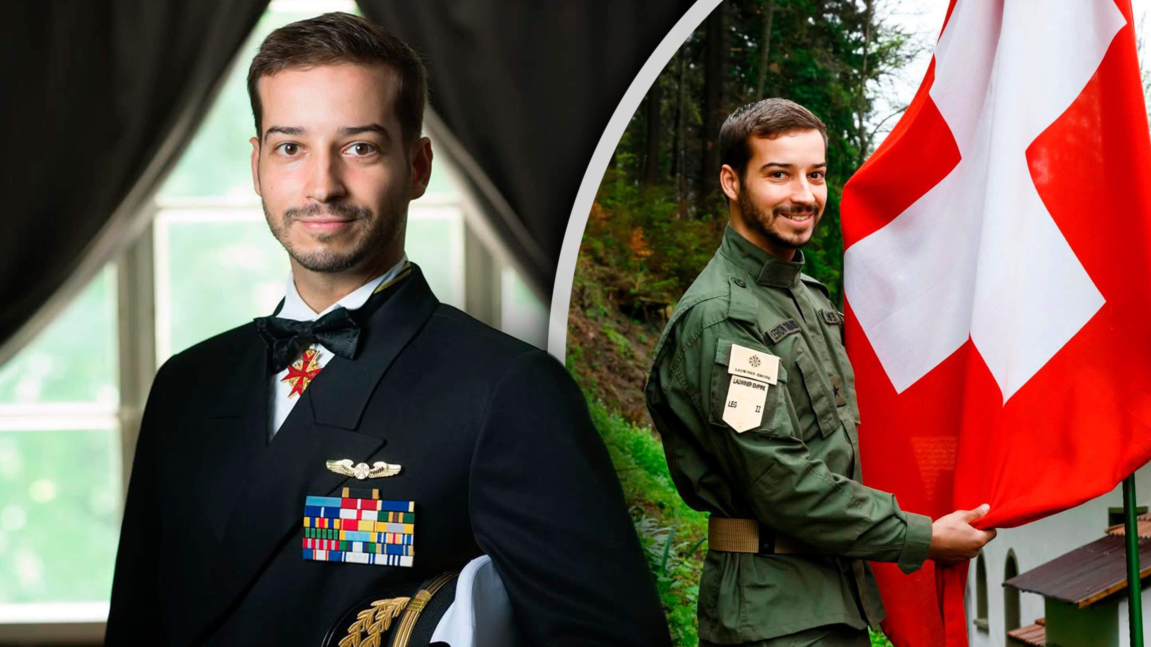 Jonas Lauwiner (31) kocht voor een habbekrats enorme lappen grond op en noemt zich nu ’Koning van Zwitserland’