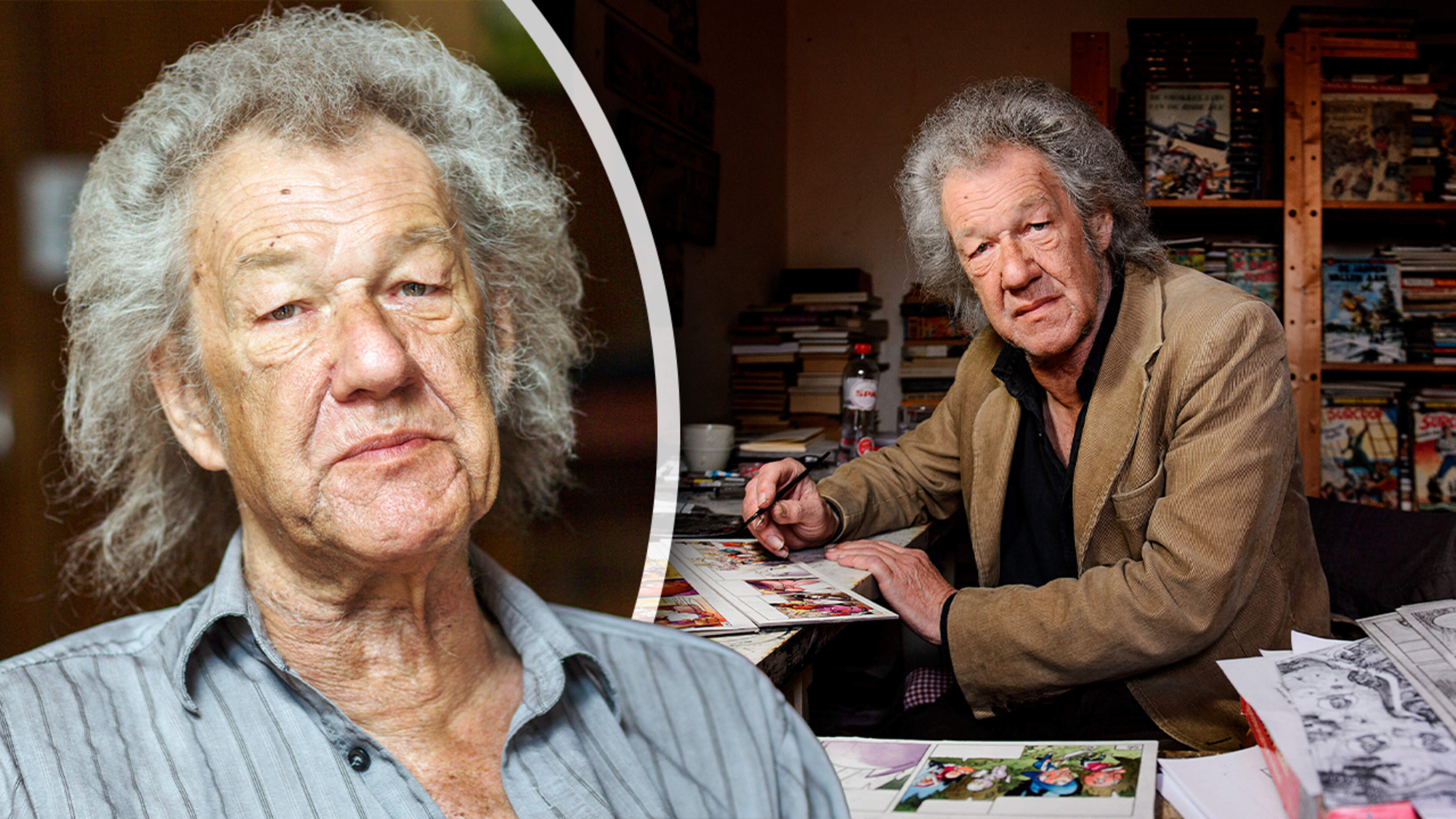 Tekenaar Dick Matena (83) overleden: ’Hij was de grondlegger van de moderne strip voor volwassenen’