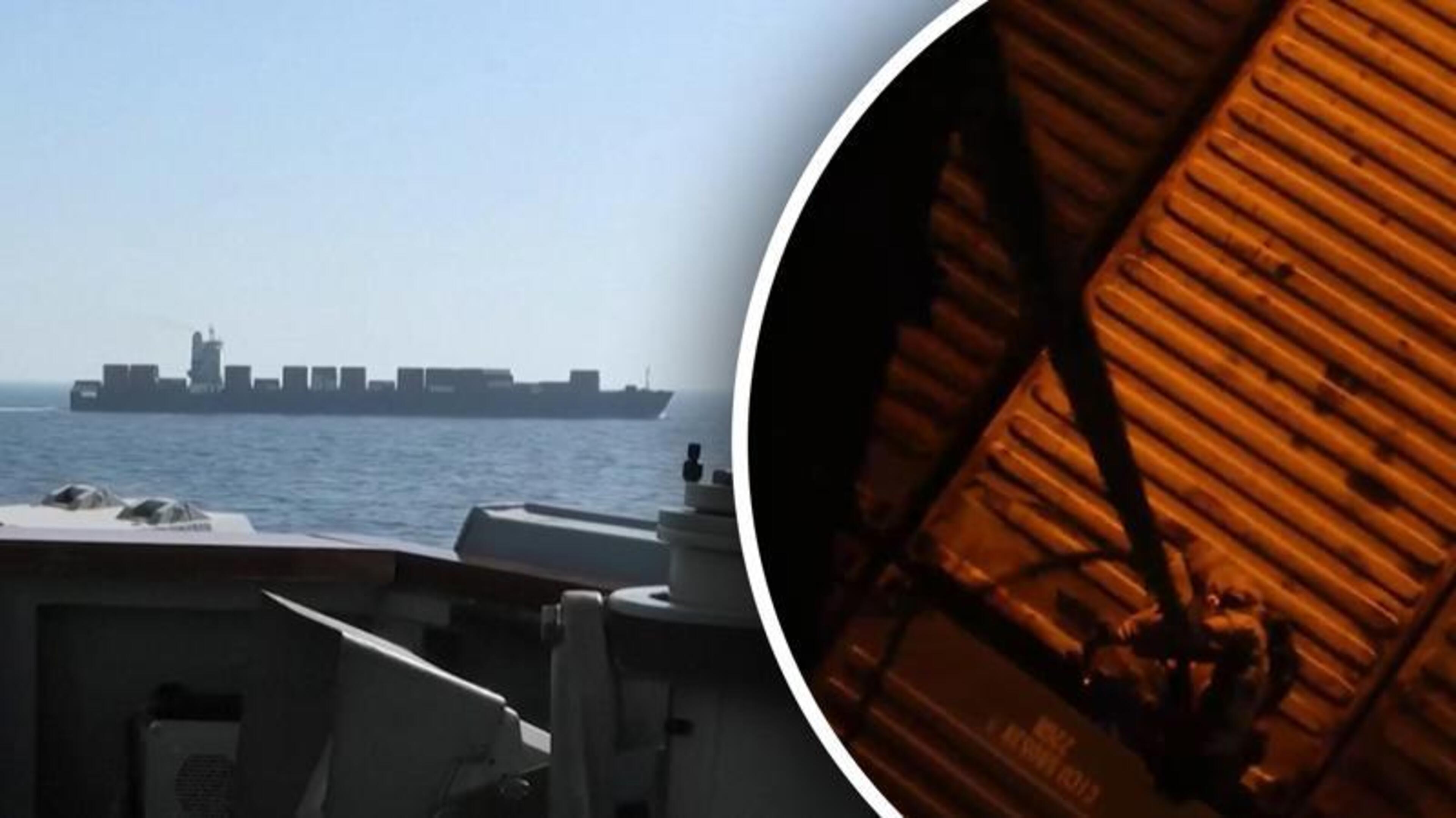 Amerikanen enteren Iraans vrachtschip in Straat van Hormuz