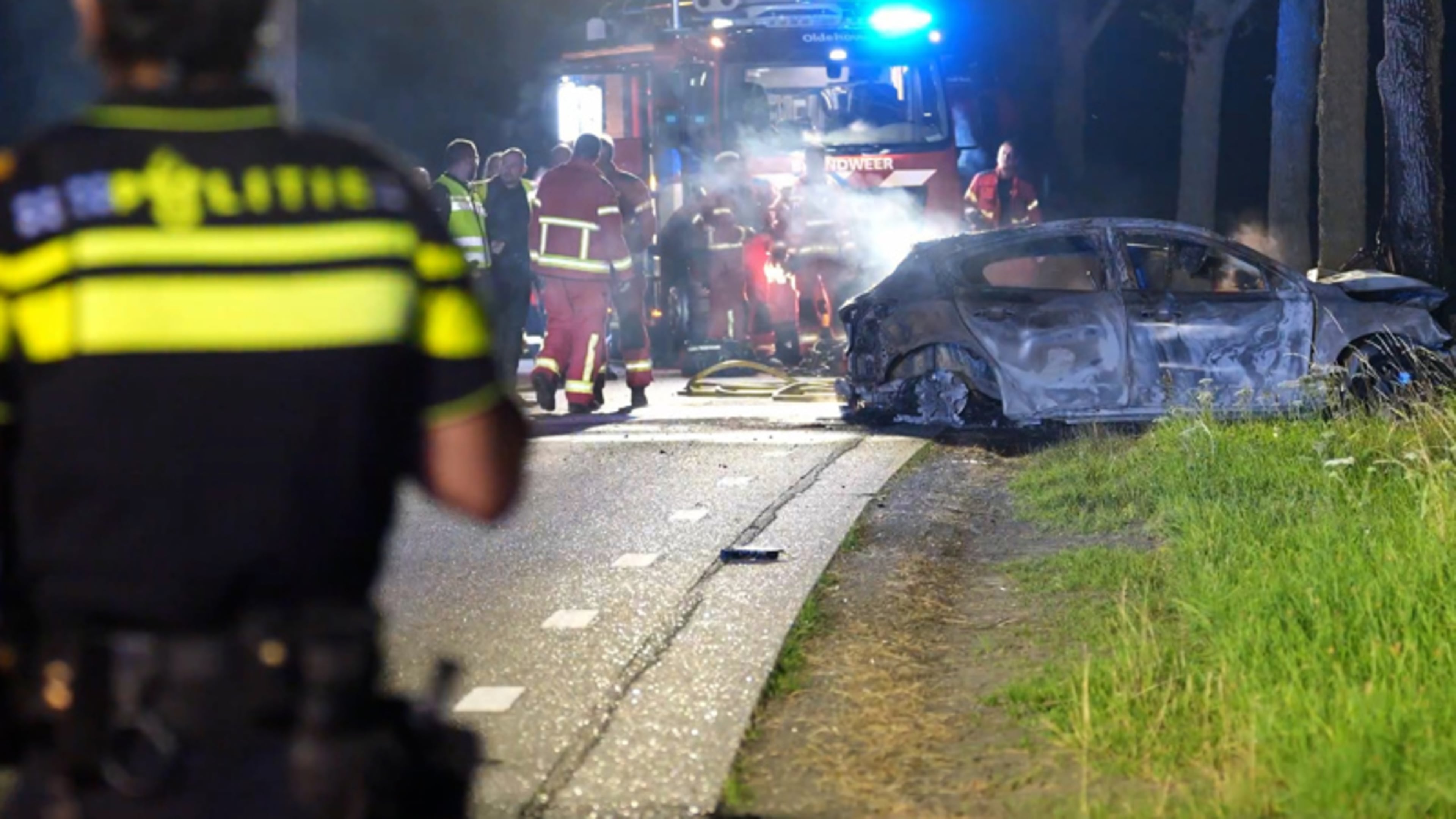 Ernstig ongeluk in Den Ham: twee personen komen om het leven
