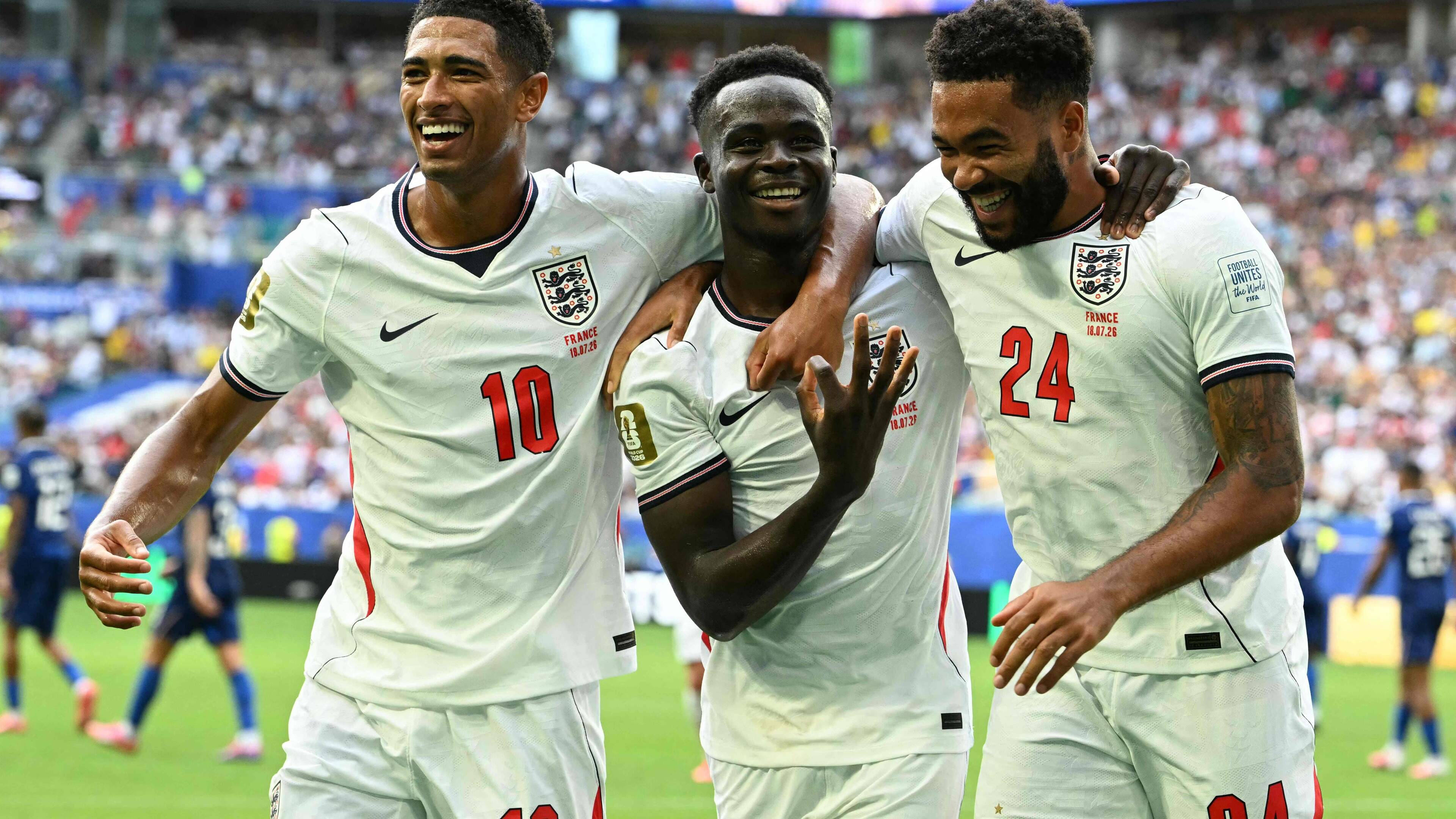 Weinig speeltijd Bukayo Saka op WK maar schittert met hattrick in troostfinale; ’Heb mijn voeten laten spreken’