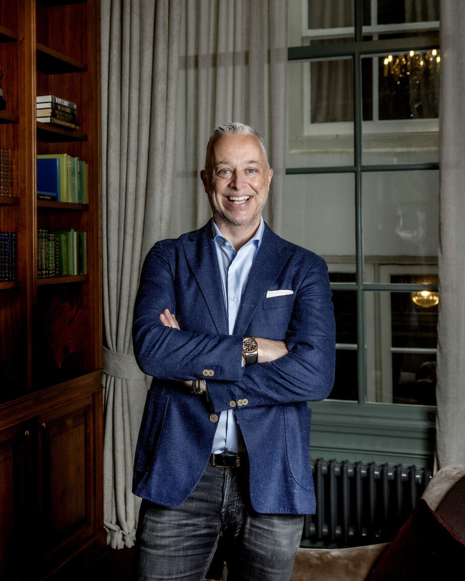 Maasbert Schouten, ooit bijna half-miljardair, nu op de weg terug als investeerder. 