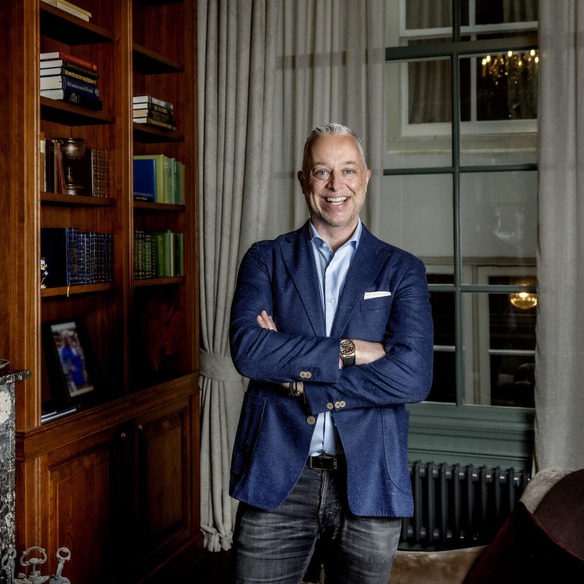 Maasbert Schouten, ooit bijna half-miljardair, nu op de weg terug als investeerder. 