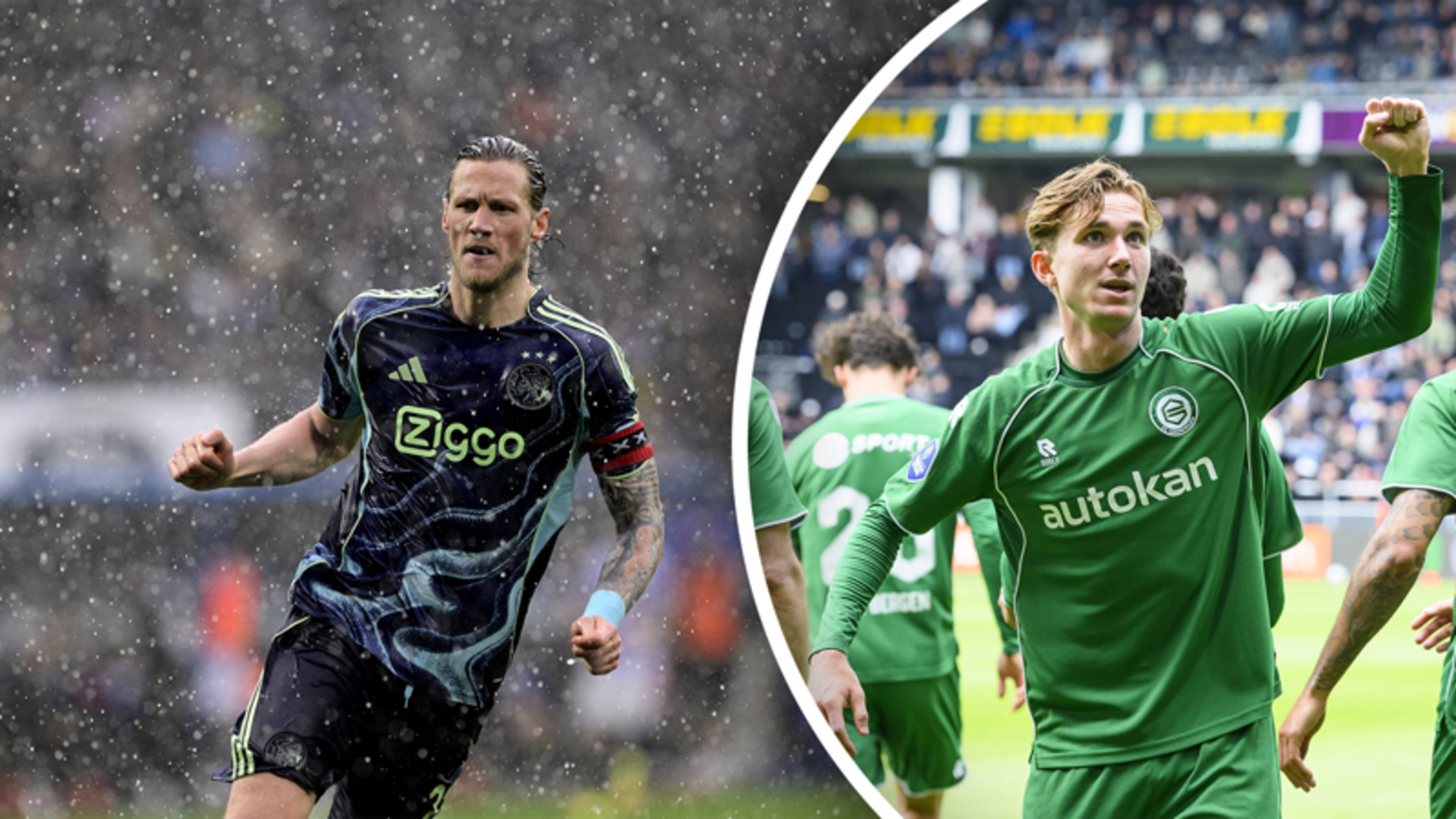 Ajax na 18 jaar weer terug in de play-offs: ’Berghuis had al vakantie geboekt’