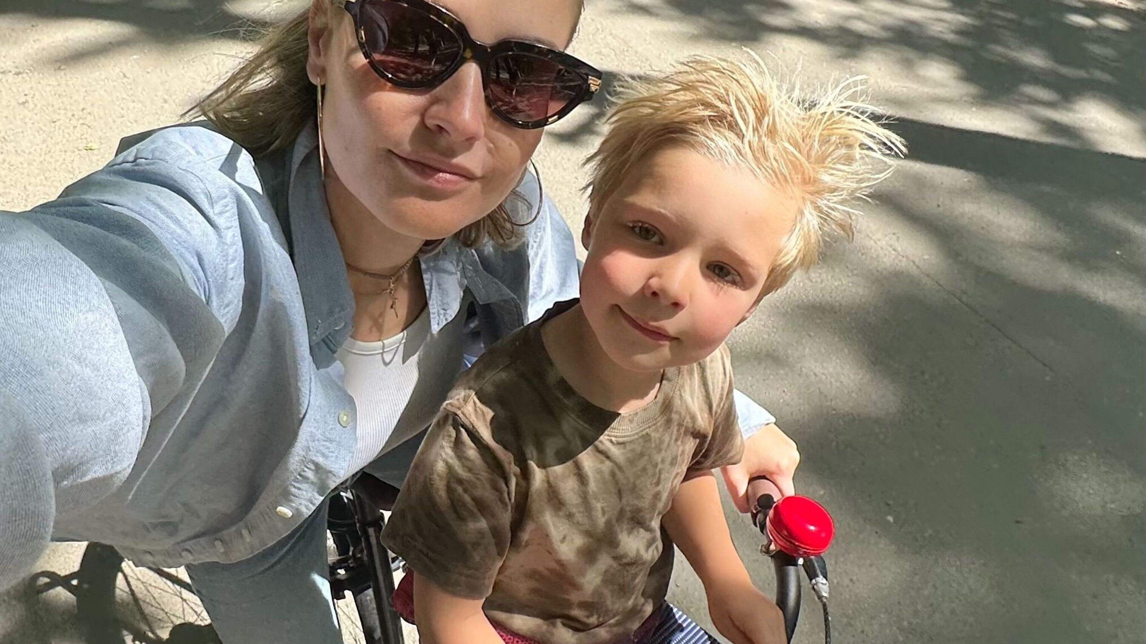 Marith Iedema: ’Mama schreeuwt altijd op de fiets, hoor papa’