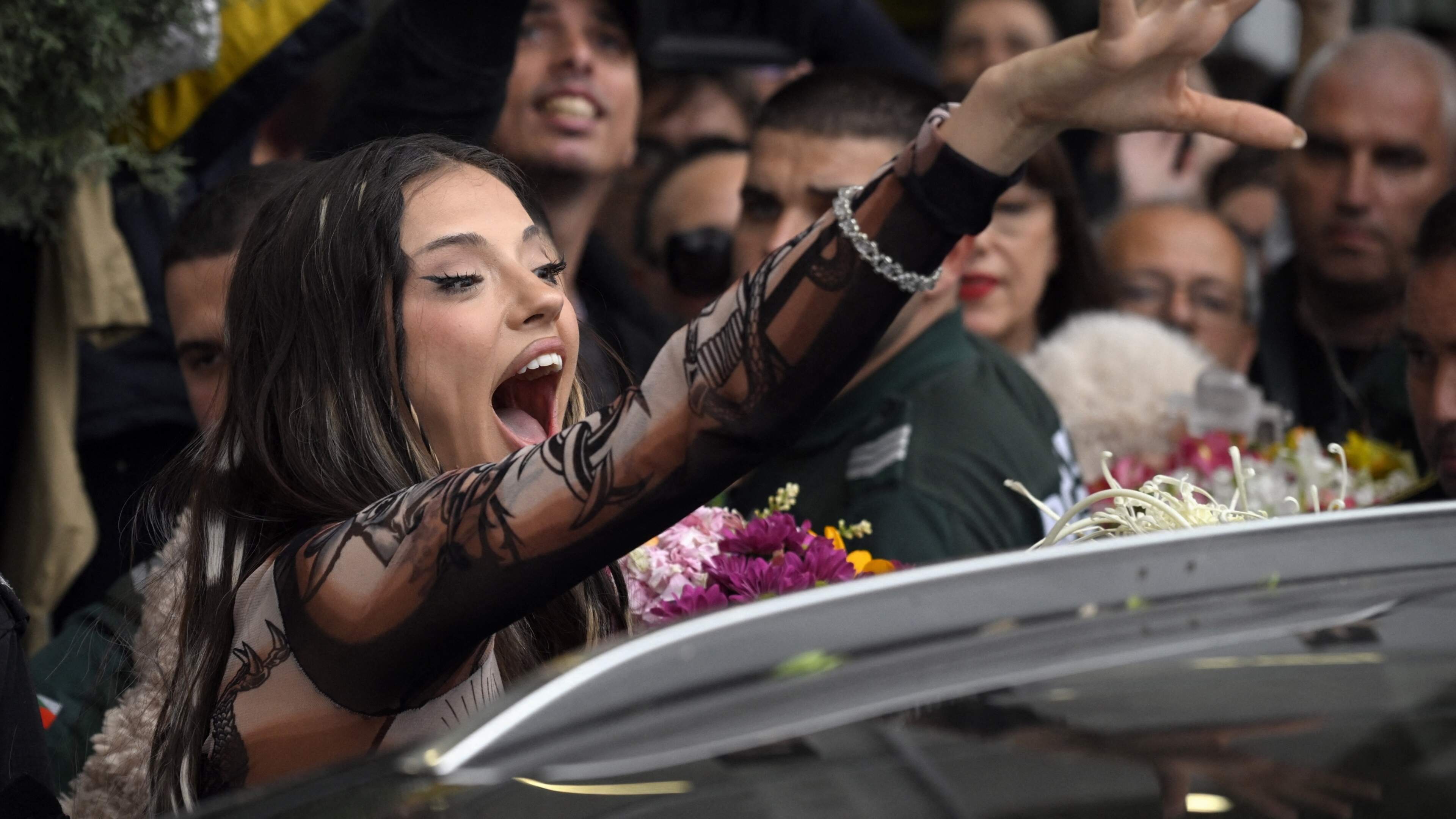 Groot feest voor songfestivalwinnares Dara in Sofia