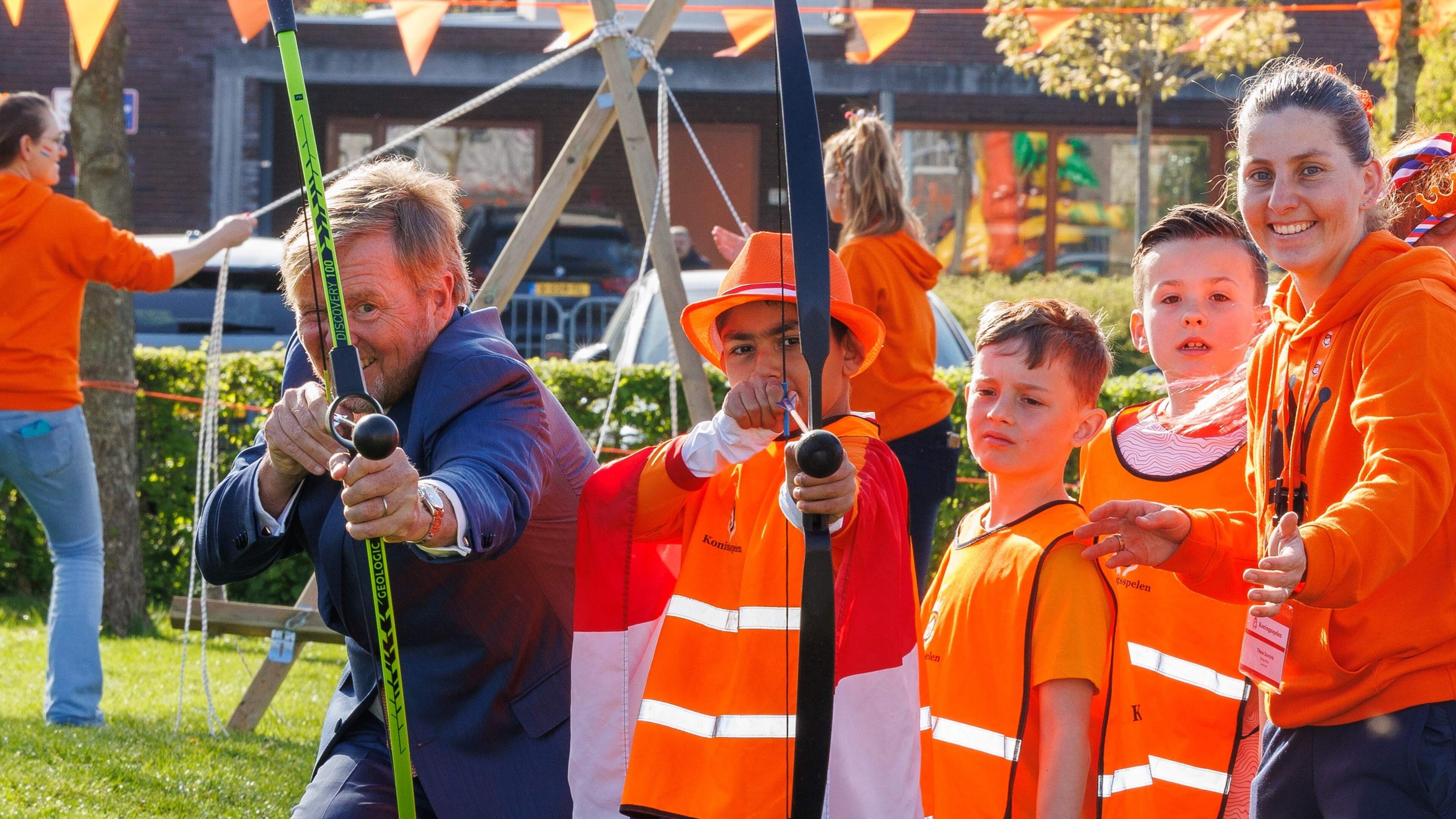 Oude tijden herleven voor Willem-Alexander: koning schiet weer raak