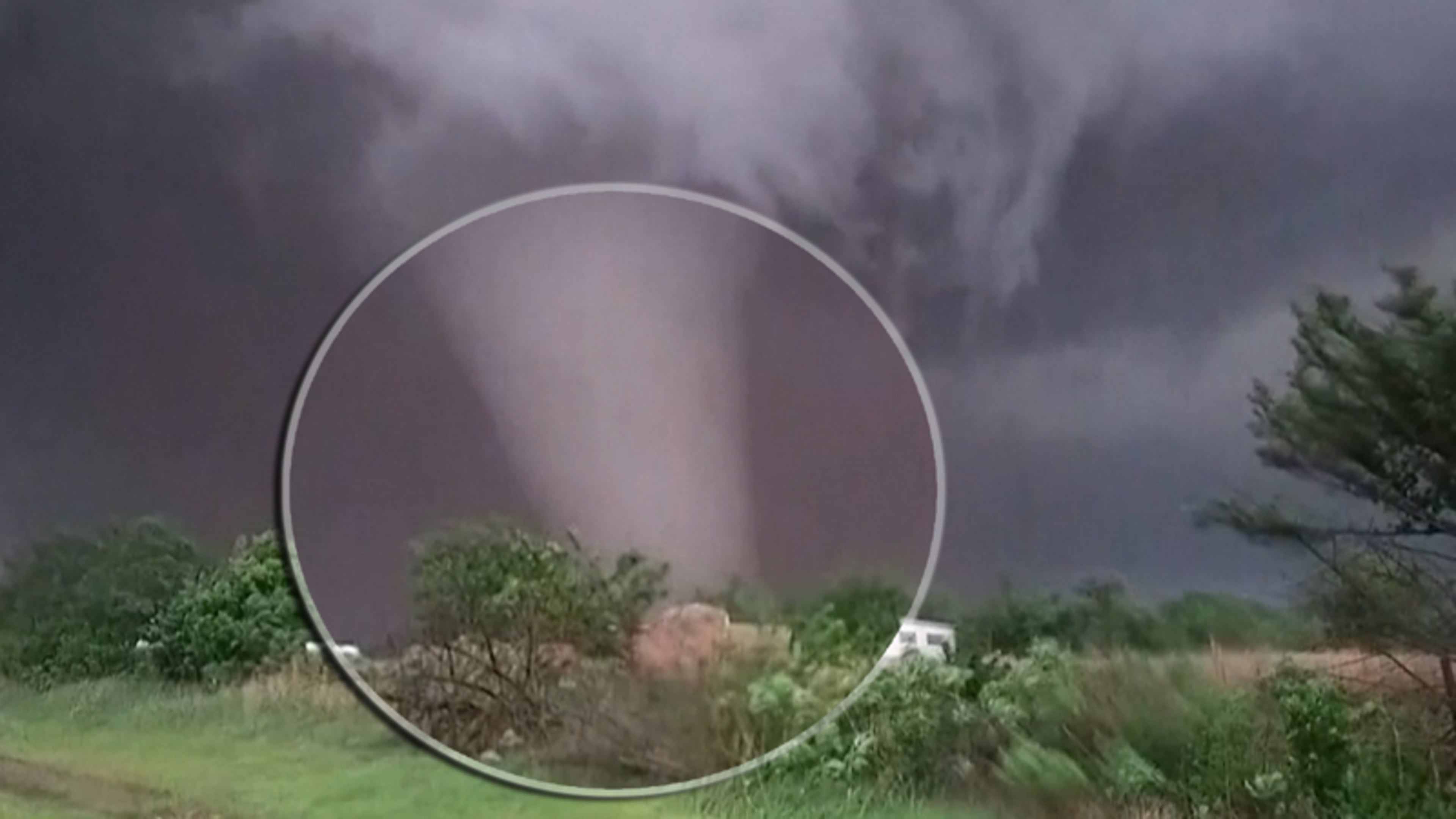 Enorme windhoos raast over Amerika: hagelstenen ter grootte van golfballen