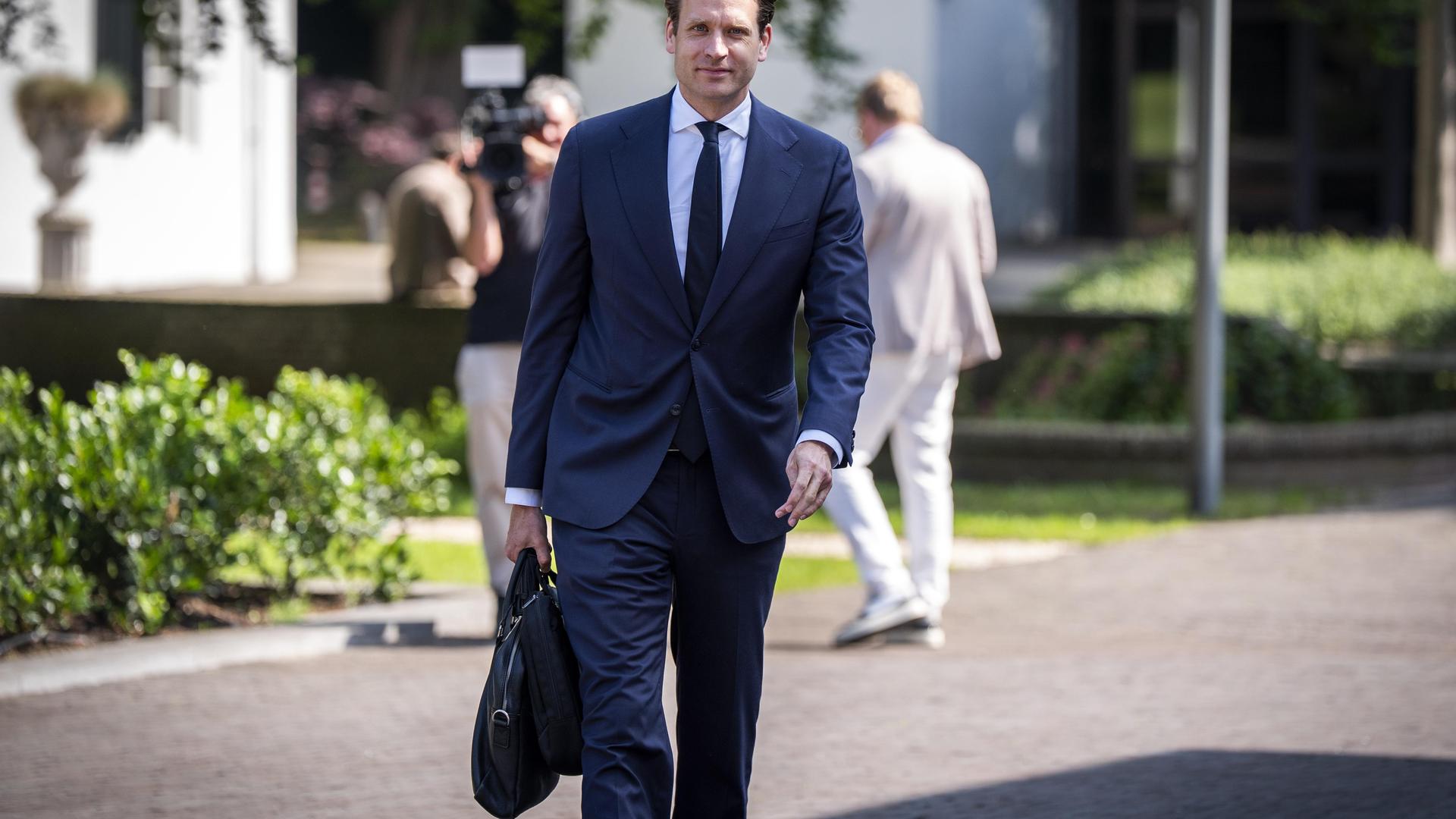 DEN HAAG - Demissionair Staatssecretaris Vincent Karremans.  ANP JEROEN JUMELET