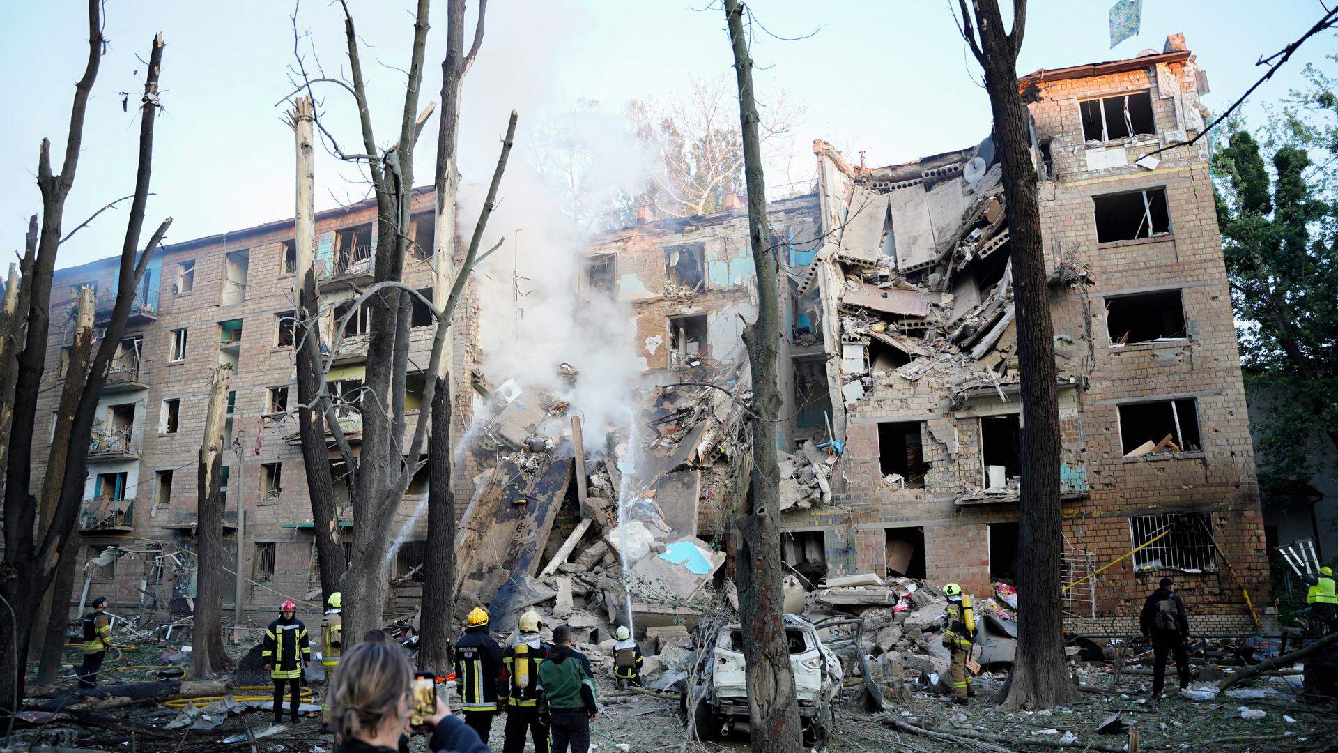 Kiev is de afgelopen dagen vaker doelwit geweest van grote Russische droneaanvallen.