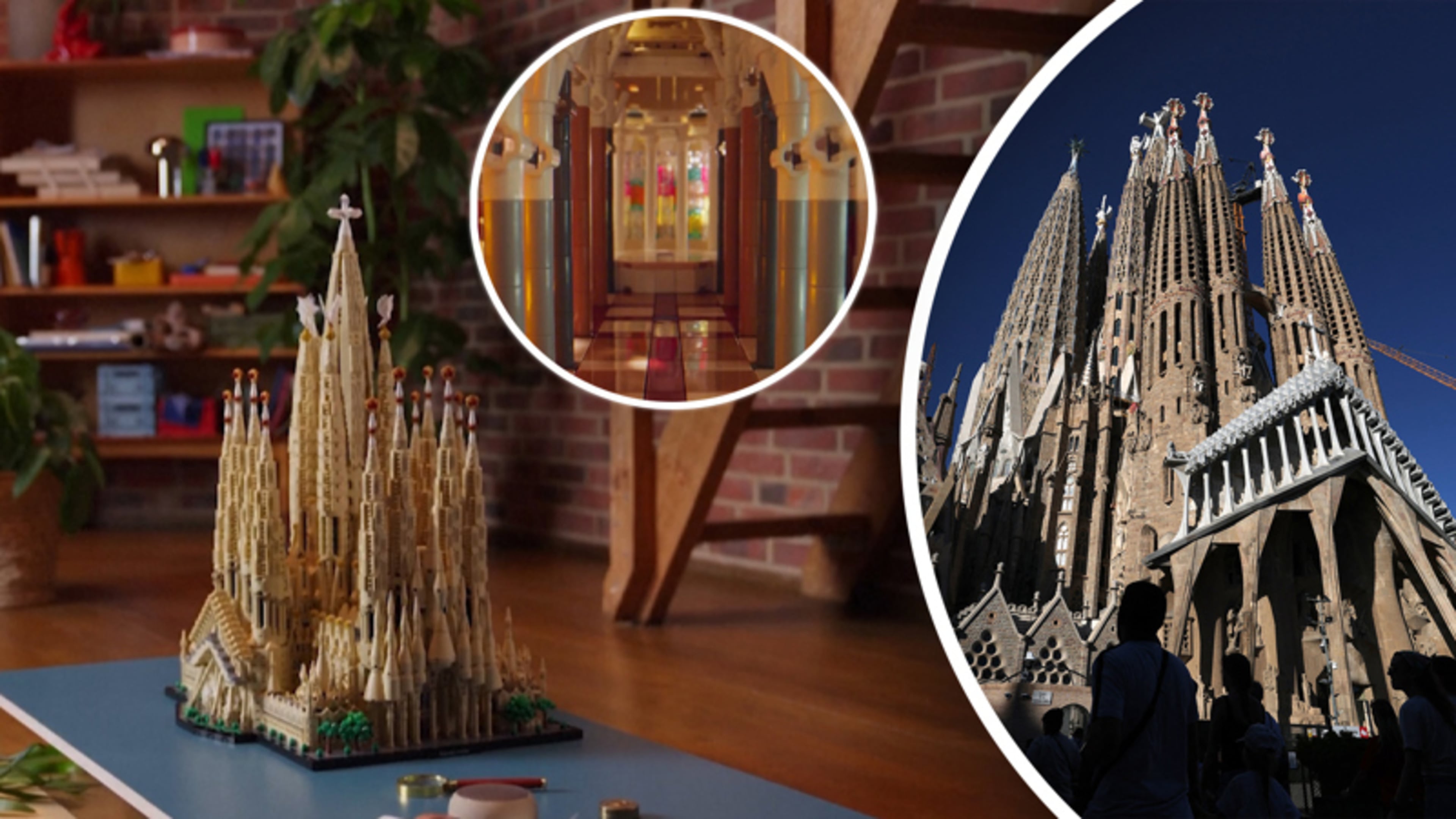 Sagrada Família van Lego nagebouwd om architect Antoni Gaudí te eren