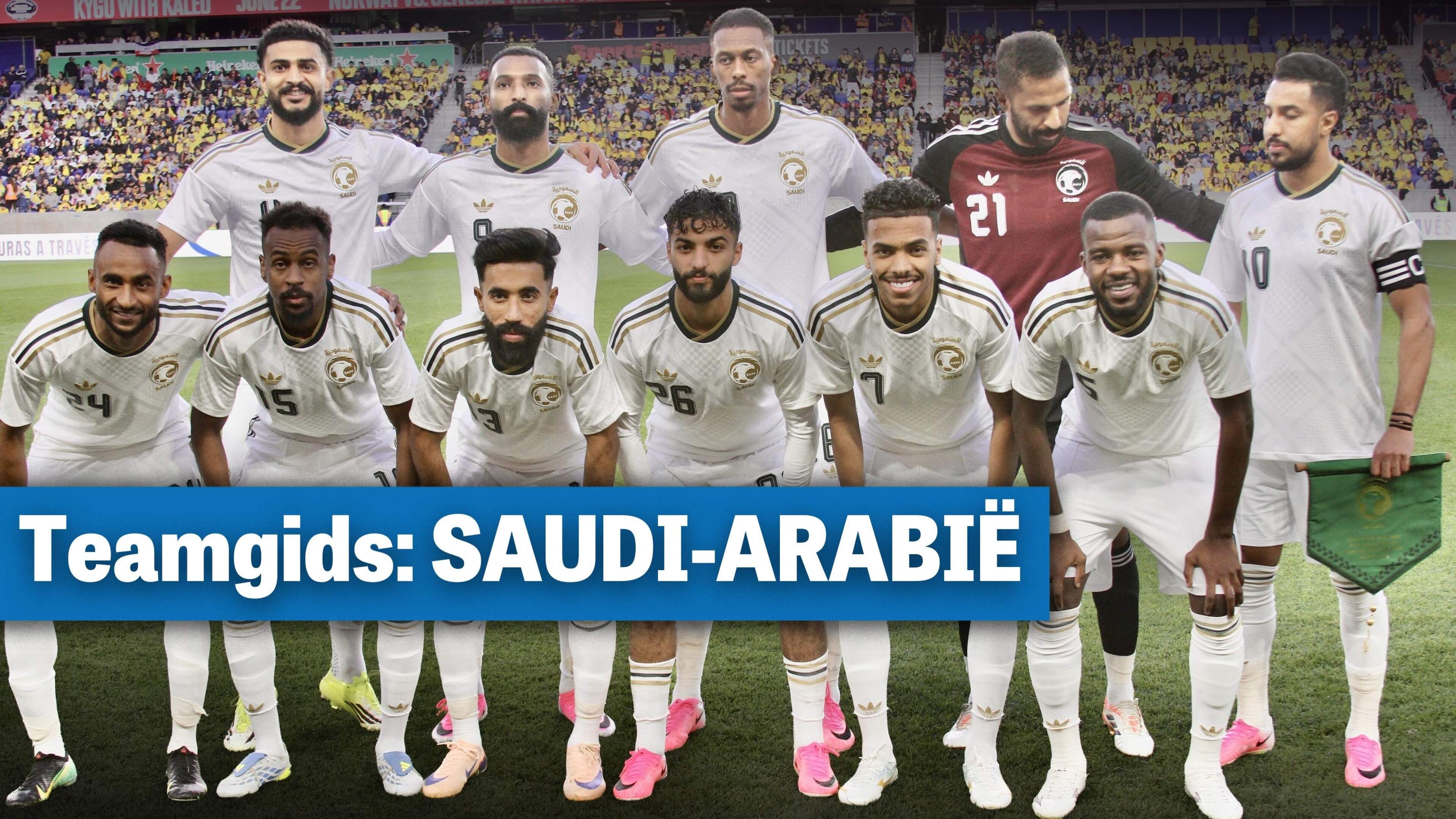 Ze beginnen met een kersverse bondscoach aan het toernooi: alles over de WK-selectie van Saudi-Arabië