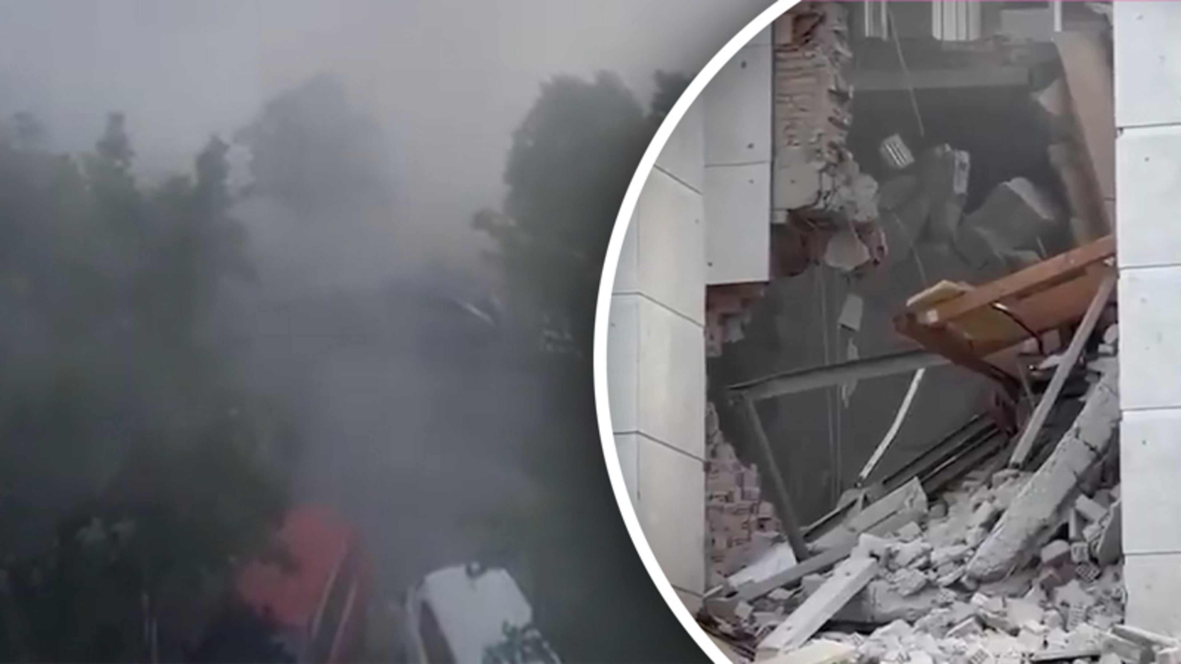 Italiaans dorpje bedekt onder stofwolk na instorting gerechtsgebouw