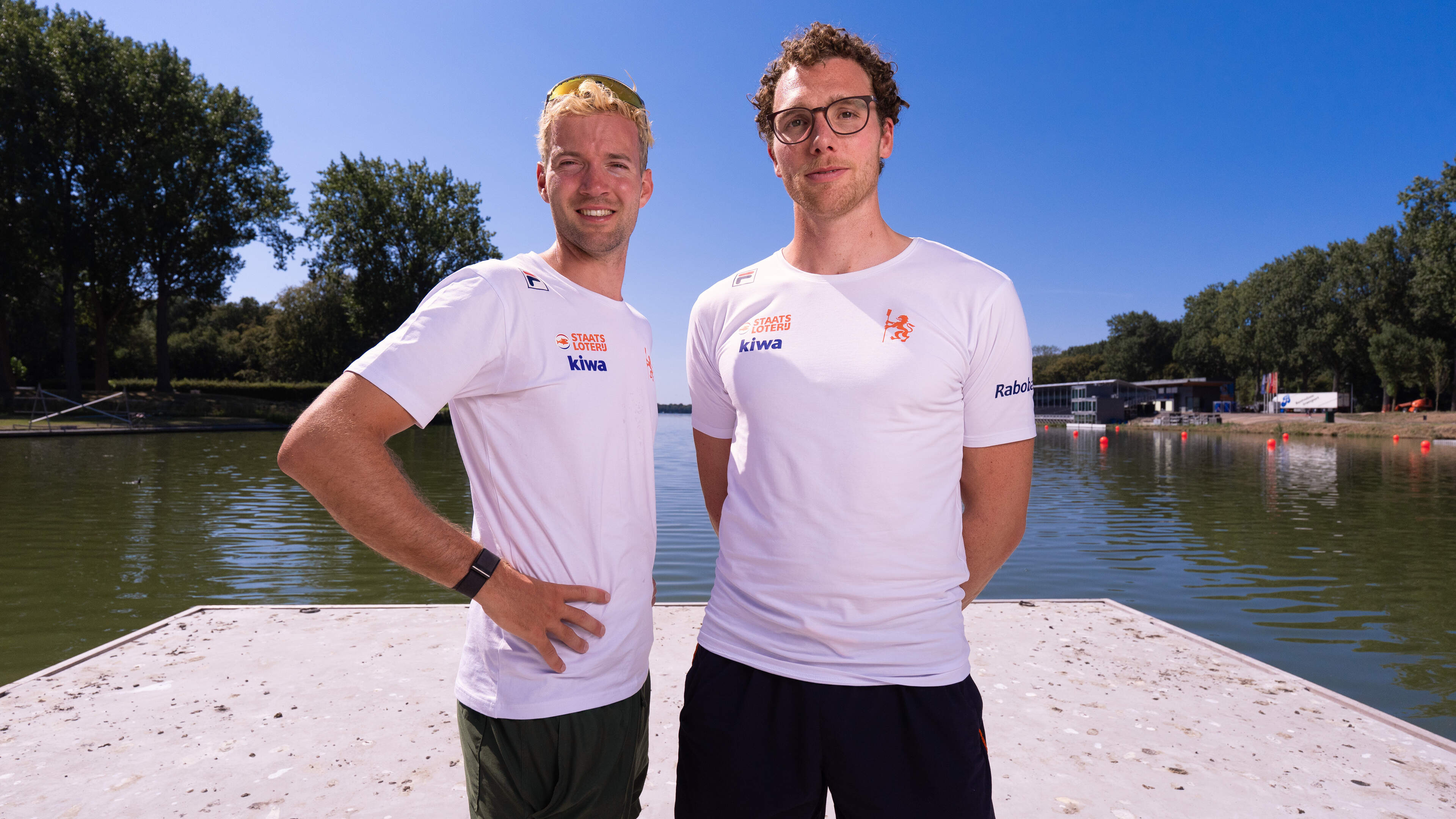 WK-roeiers Melvin Twellaar en Simon van Dorp: ’We nemen onszelf niet al te serieus’
