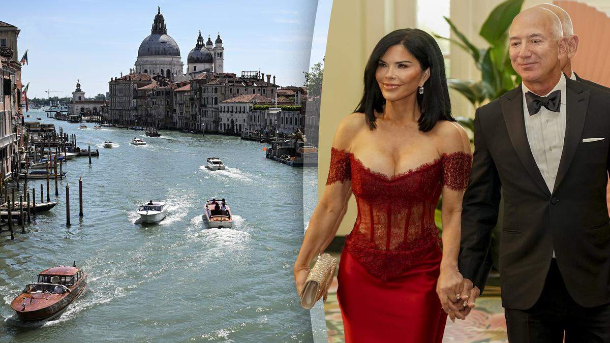Bewoners Venetië in opstand tegen mega-bruiloft Jeff Bezos: ’We worden gegijzeld in eigen stad’