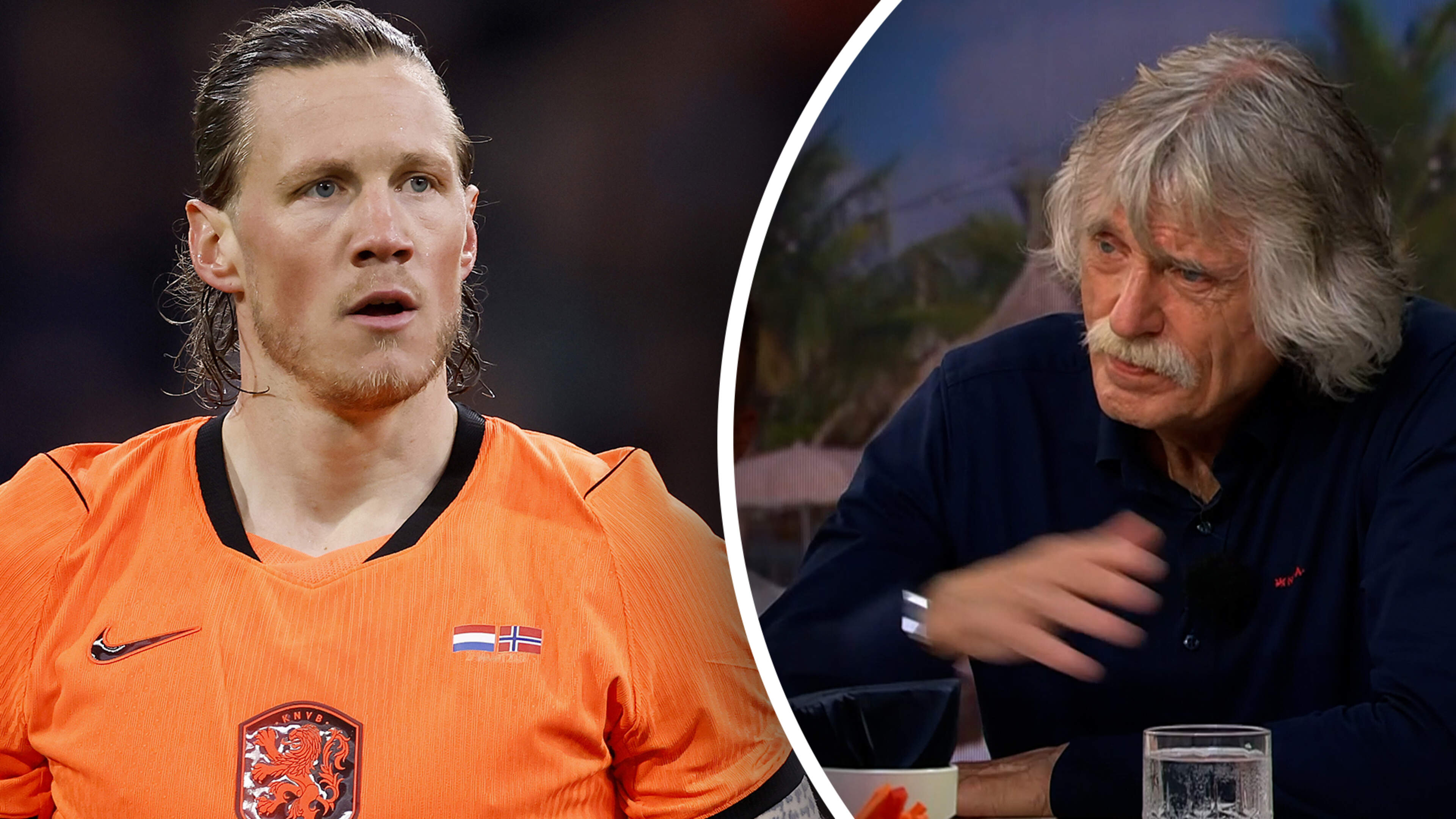Johan Derksen haalt uit naar Wout Weghorst: ‘Je schaamt je kapot dat zo’n gozer een Oranje-shirt aanheeft!'